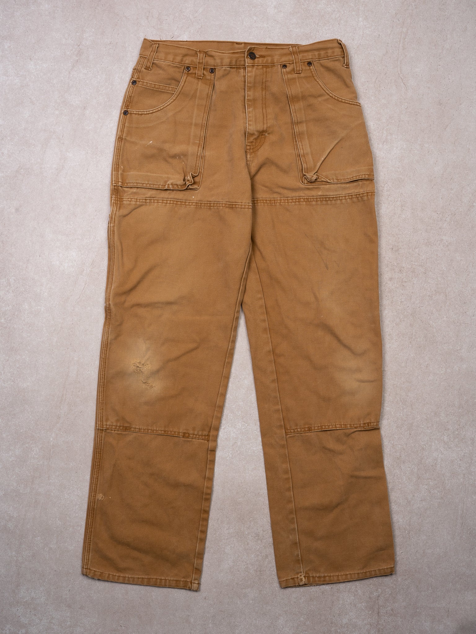 Vintage Camel Dickies Red Tab Double Knee Pants (32 x 32)