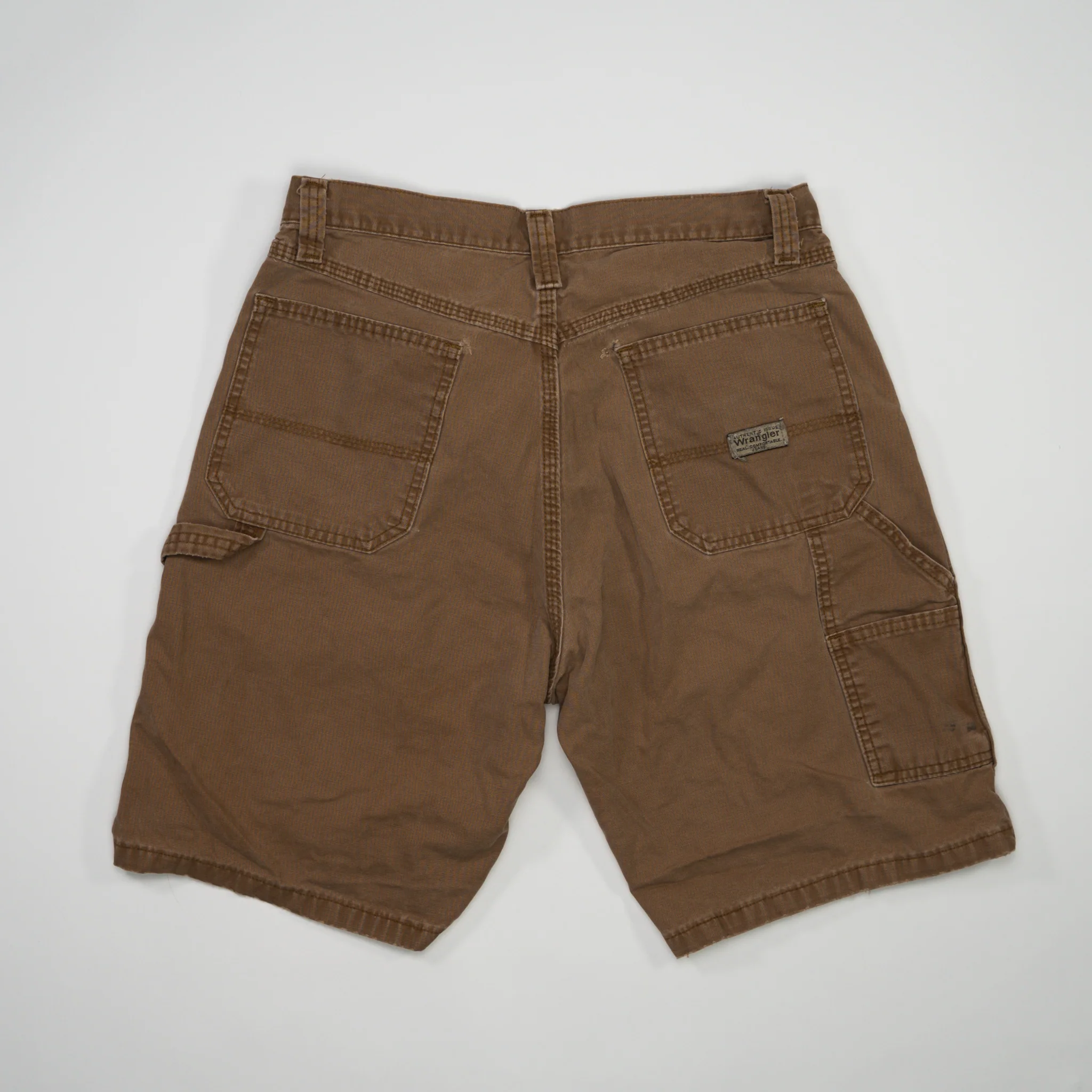 Vintage Camel Wrangler Cargo Shorts (32) - Image 4