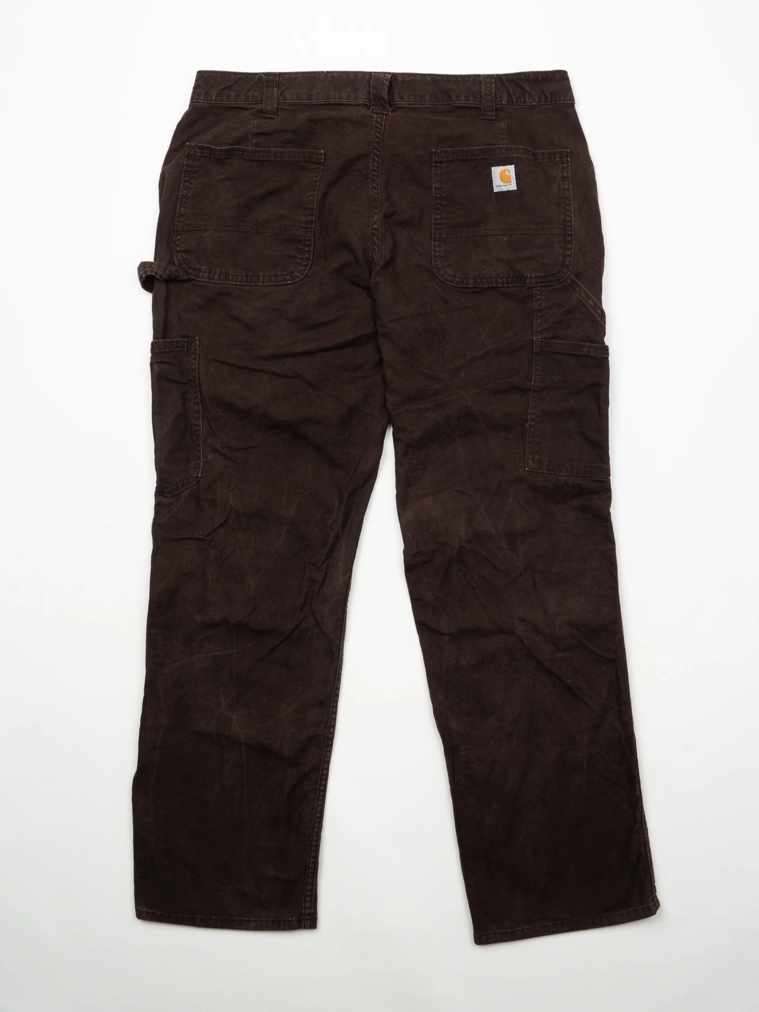 Vintage Chocolate Brown Carhartt Cargo Pants (36 x 29)