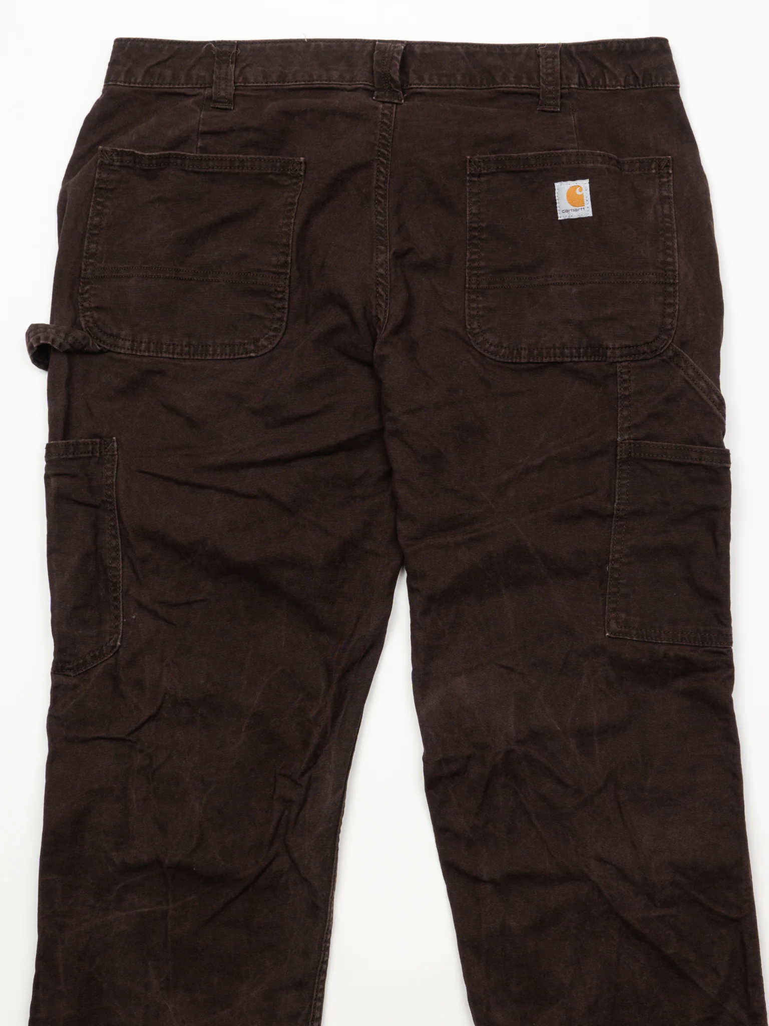 Vintage Chocolate Brown Carhartt Cargo Pants (36 x 29) - Image 4