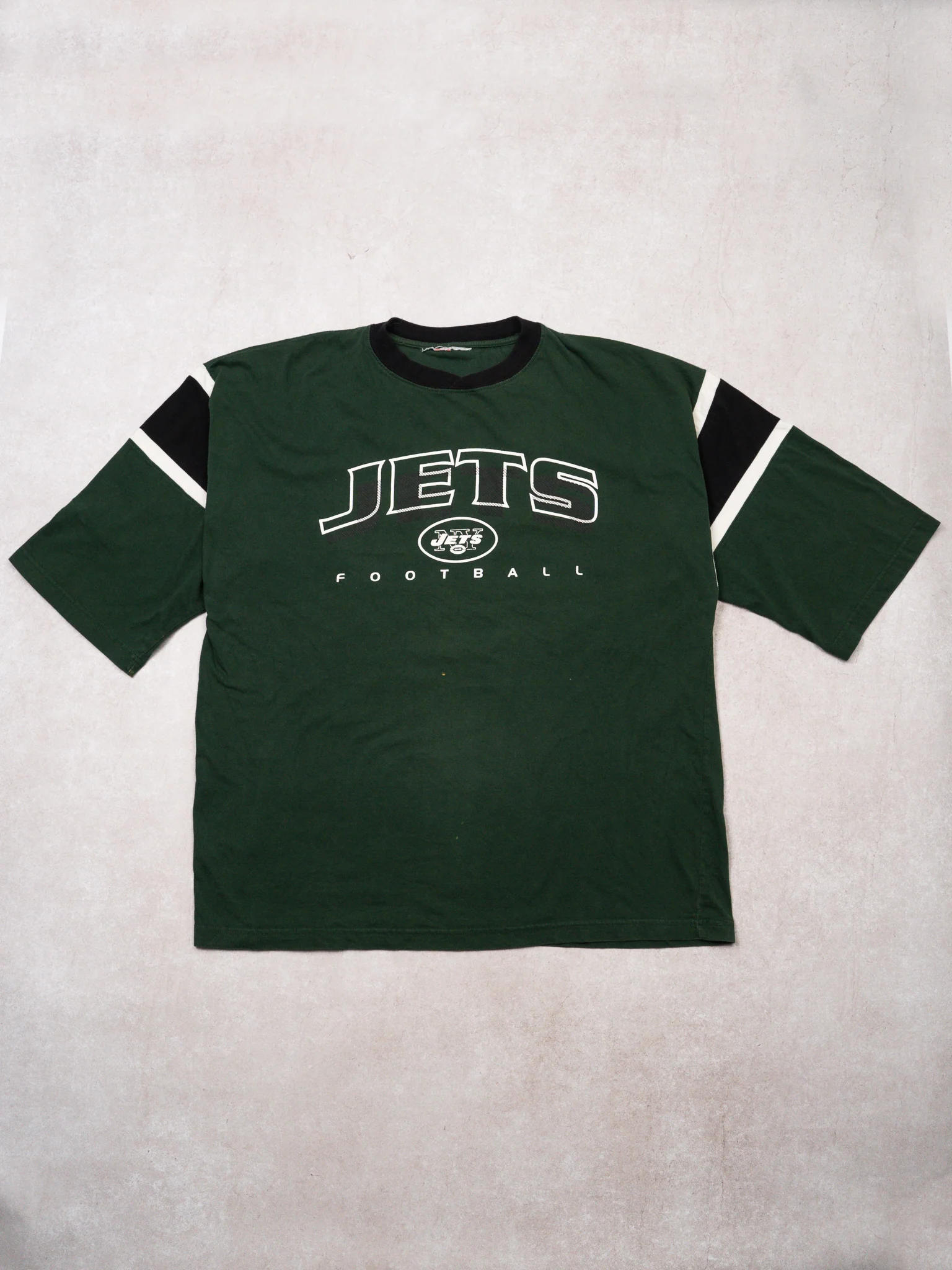 Vintage 90s Green Jets Football Shirt (XL)