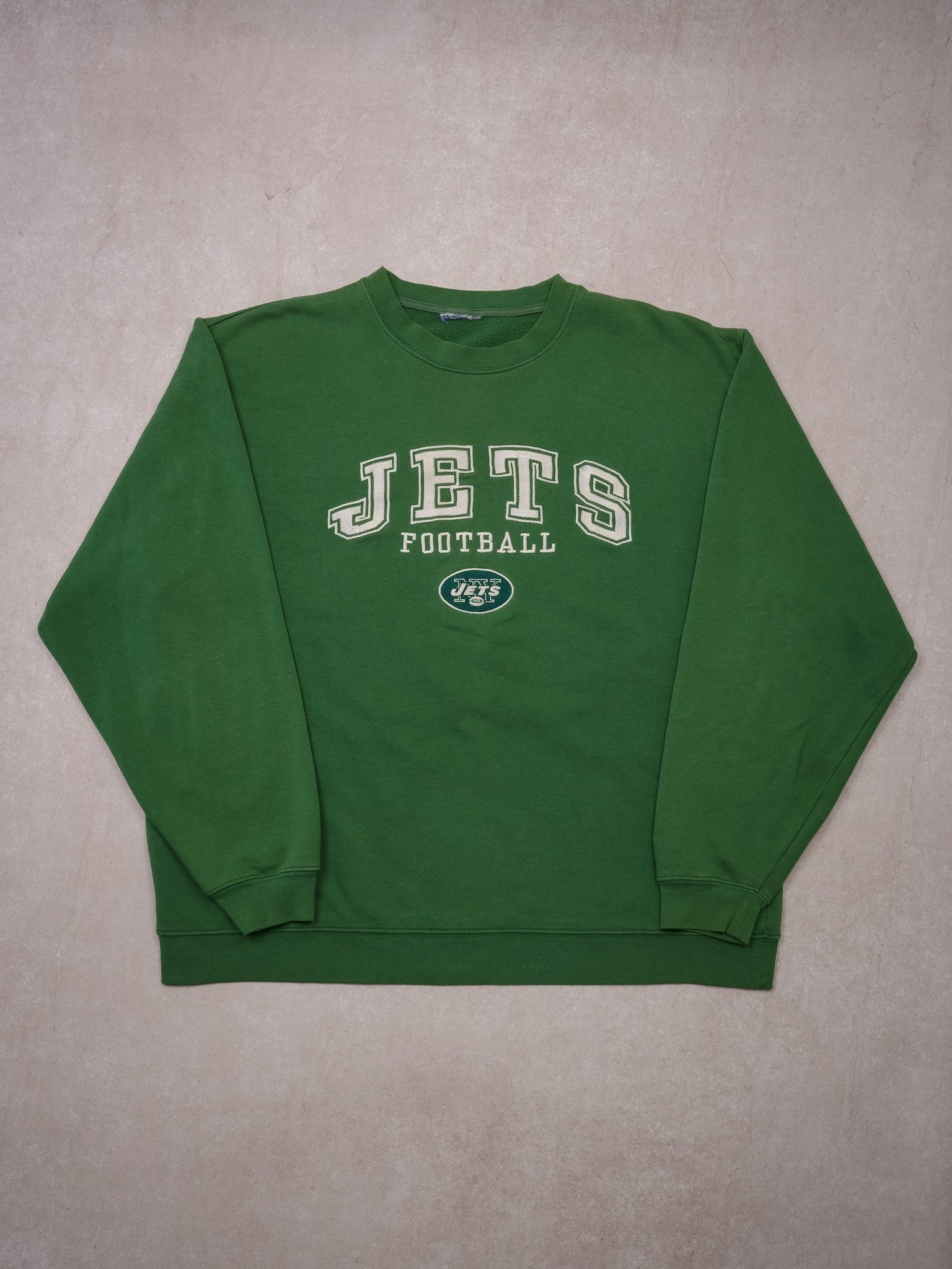 Vintage 90s Green New York Jets NFL Crewneck (L)