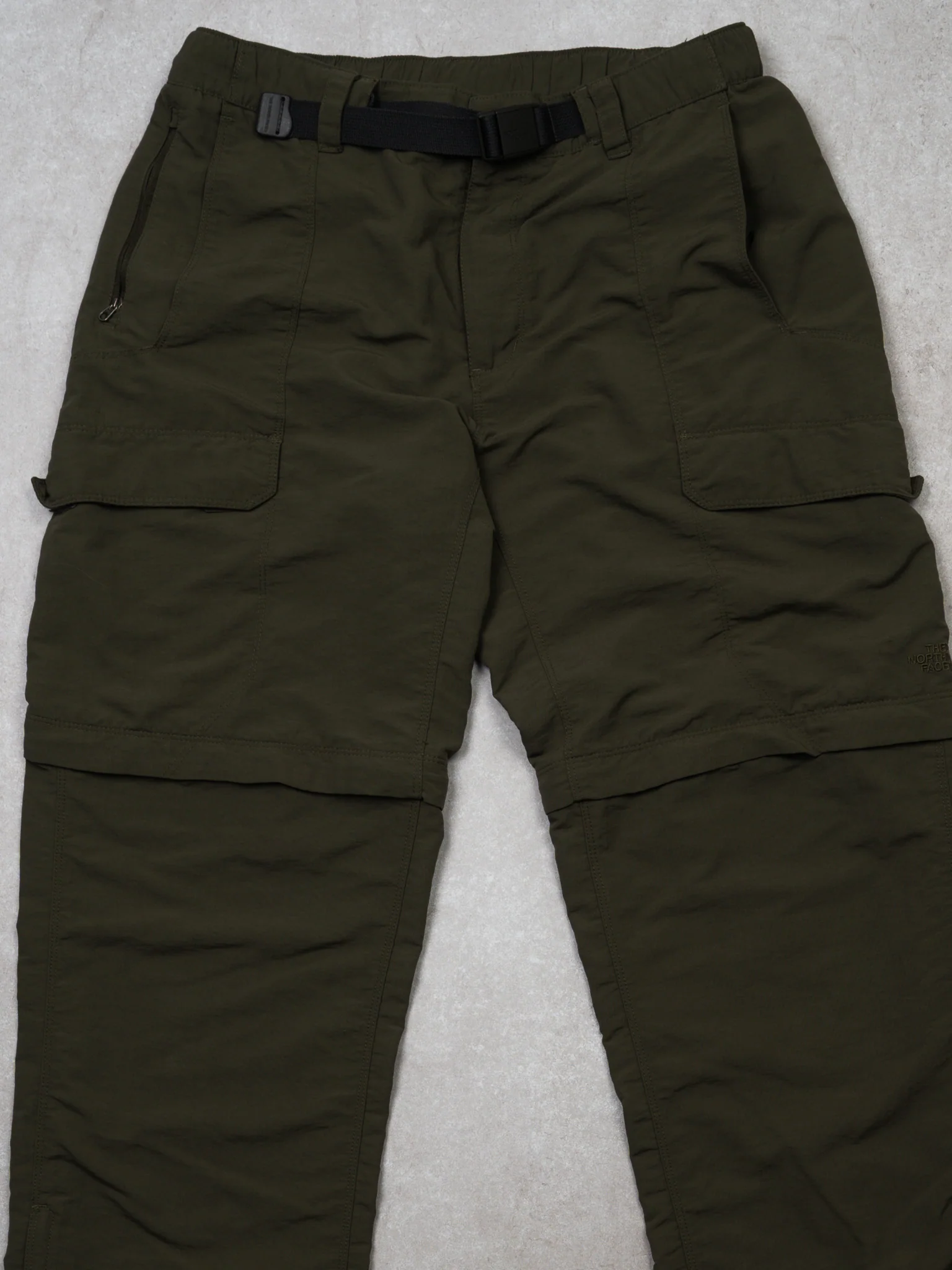 Vintage Green North Face 2 in 1 Cargo Pants (30 x 30) - Image 2