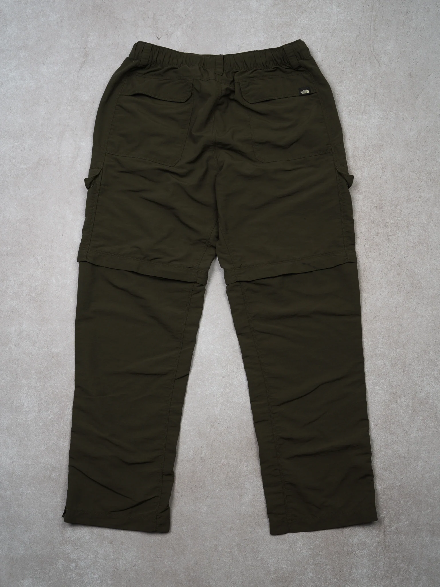 Vintage Green North Face 2 in 1 Cargo Pants (30 x 30) - Image 3