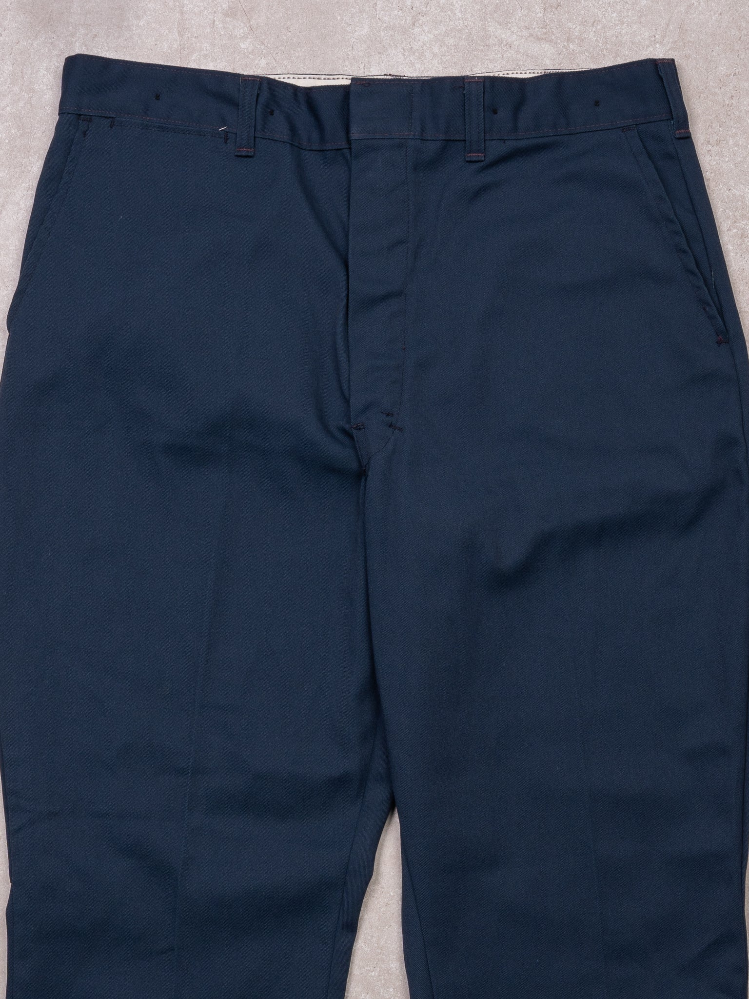 Vintage Navy Dickies Original Workwear Pants (34 x 26) - Image 2