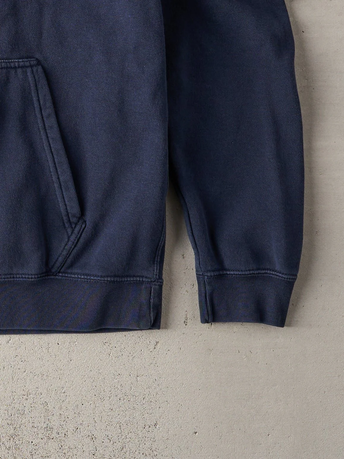 Vintage Navy Nike Essentials Hoodie (L) - Image 3