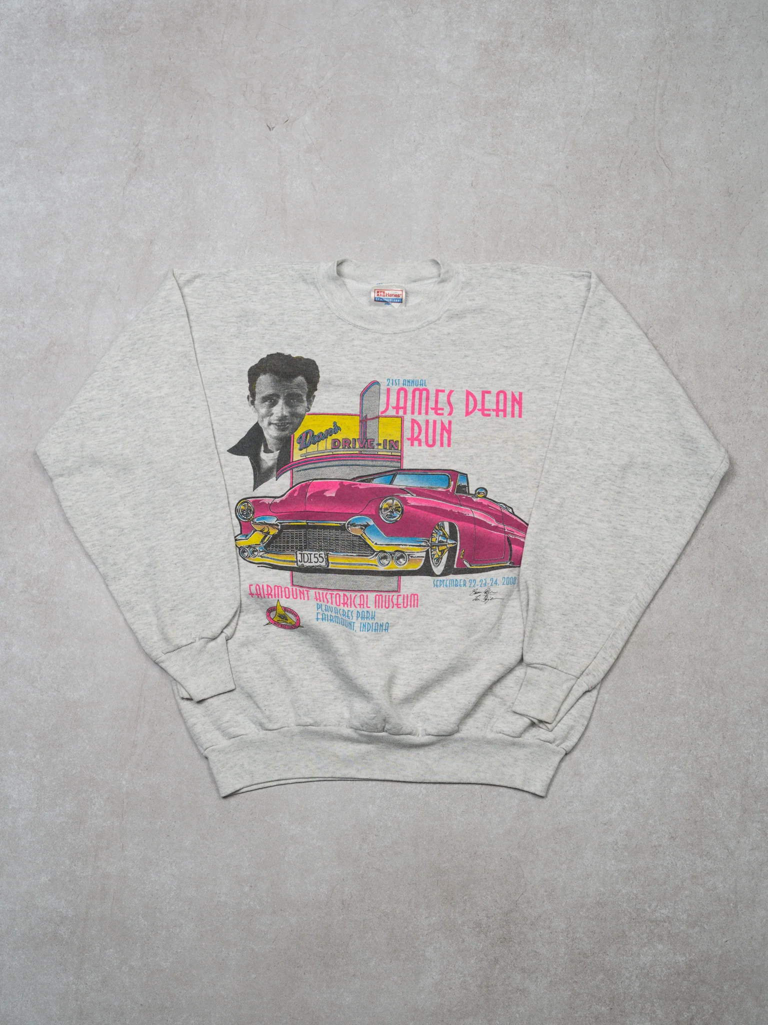 Vintage RARE '00 21st James Dean Run Crewneck (M)
