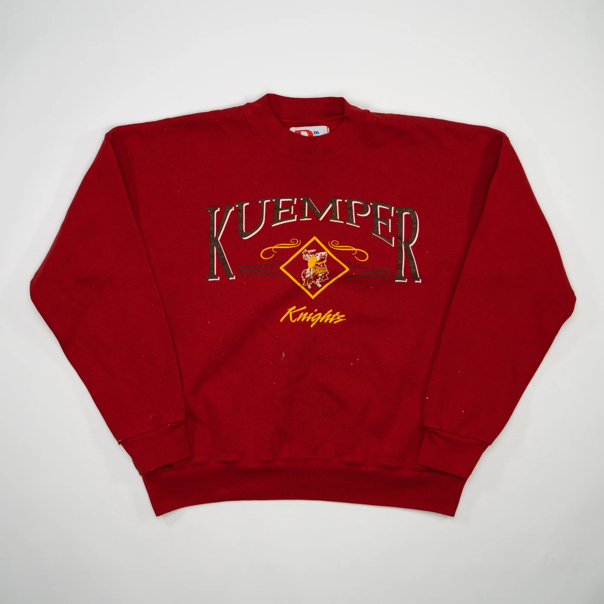 Vintage Red Kuemper Knights Crewneck (L)