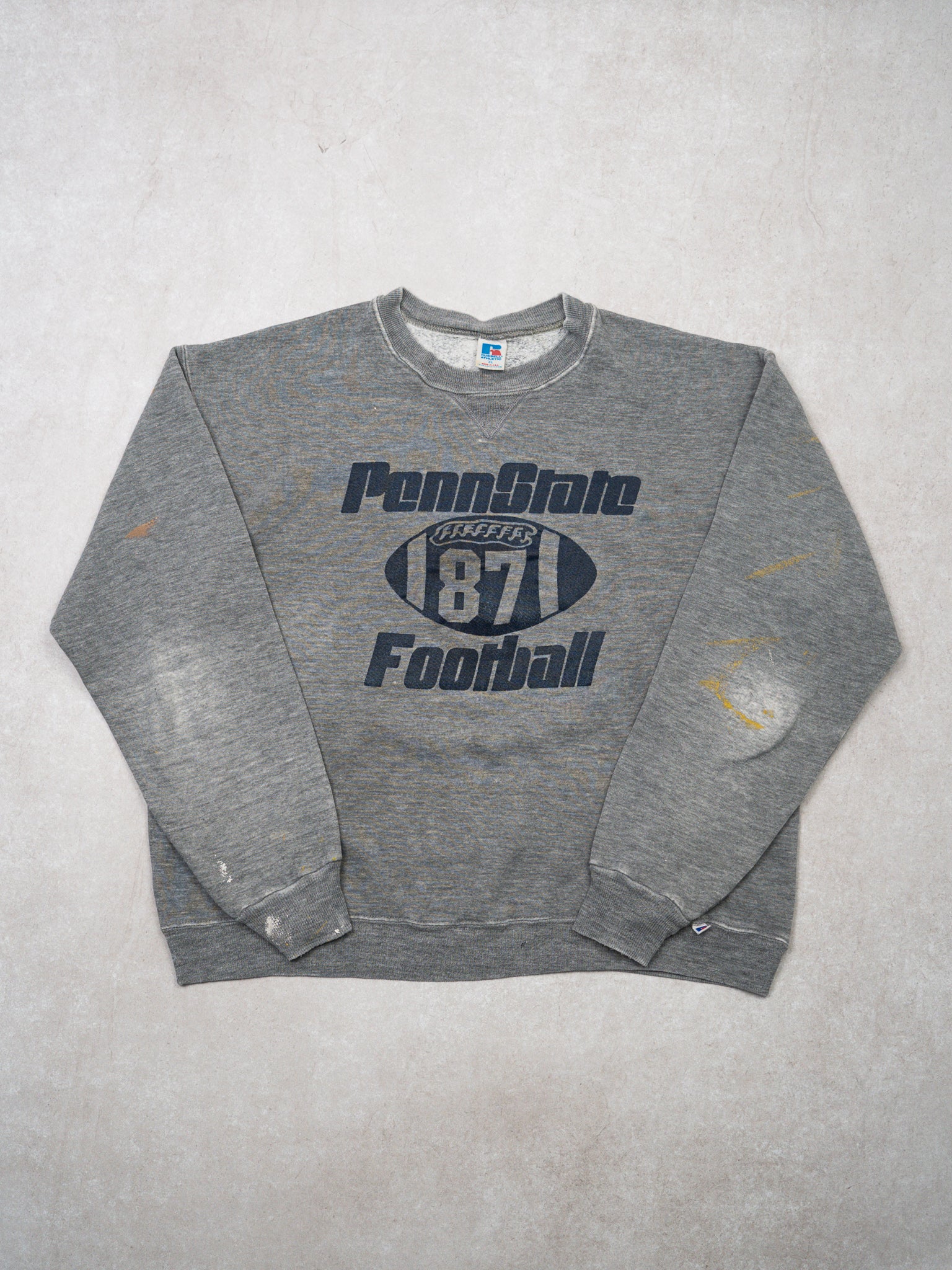 Vintage Rugged 80s Penn State Football x Russell Athletics Crewneck