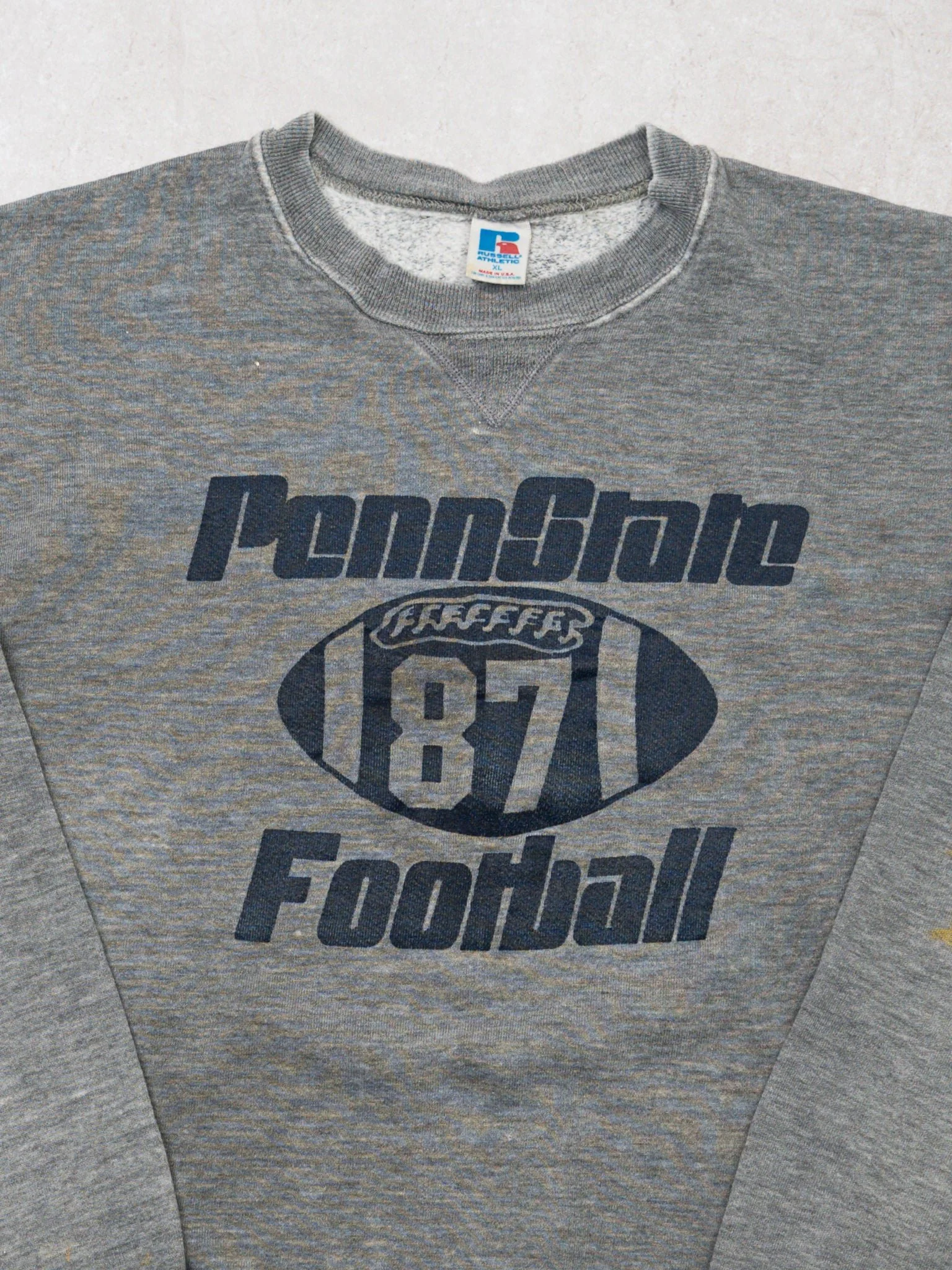Vintage Rugged 80s Penn State Football x Russell Athletics Crewneck - Image 2