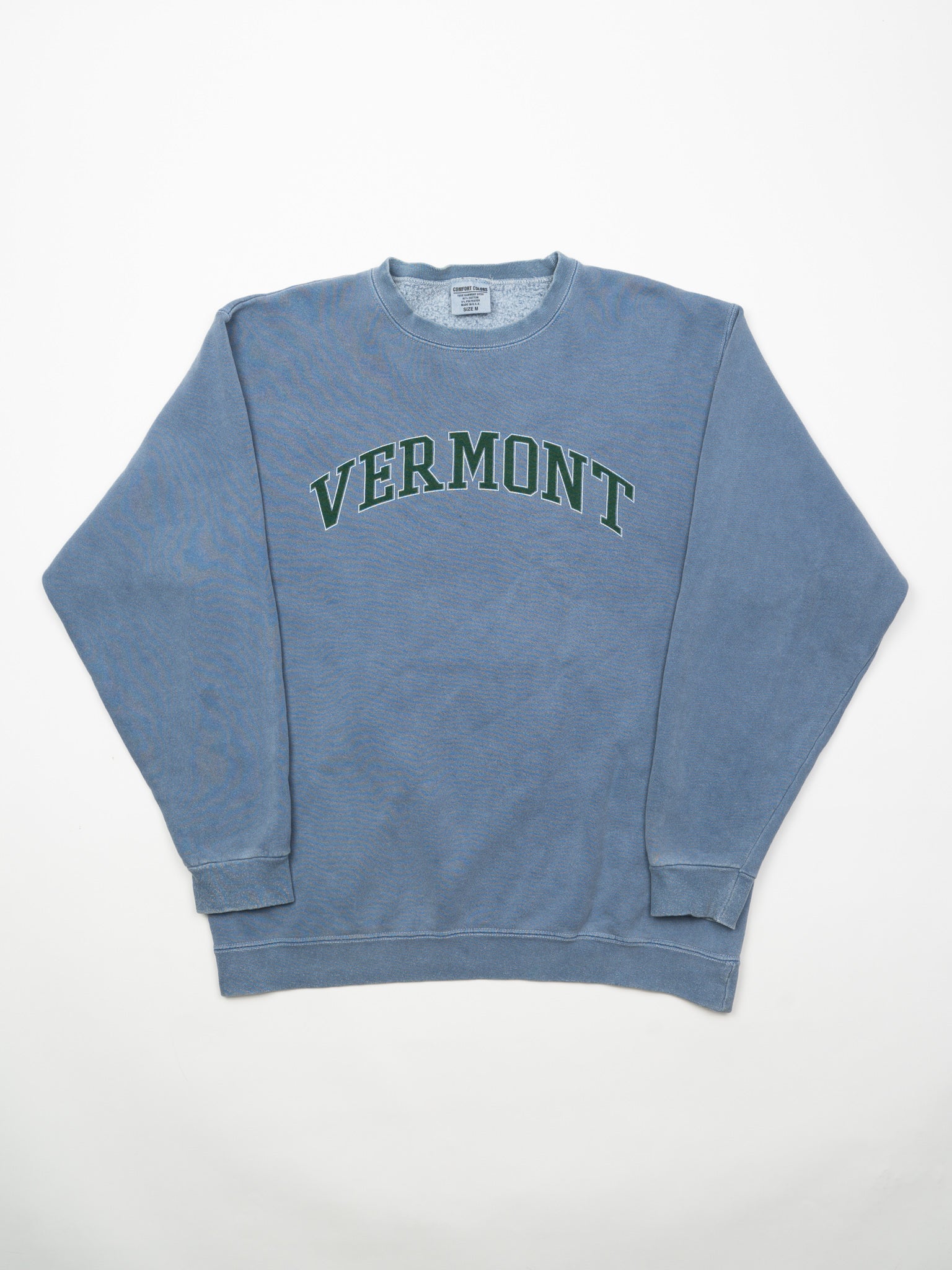 Vintage Washed Baby Blue Vermont Crewneck (M)