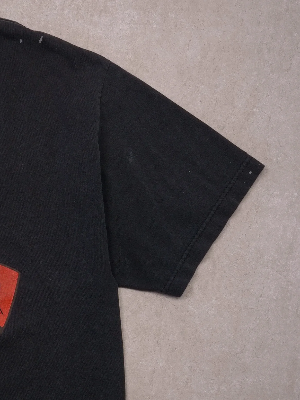 Vintage Washed Black "Thumping Good Beer" Tee (L) - Image 5