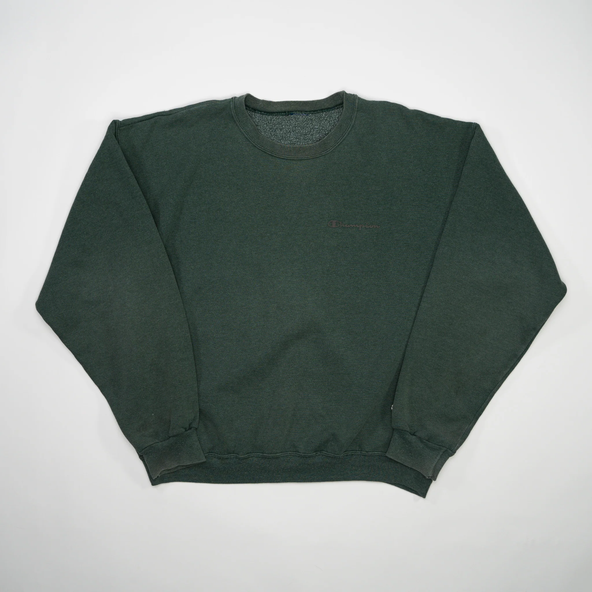 Vintage Washed Green Champion Crewneck (M/L)
