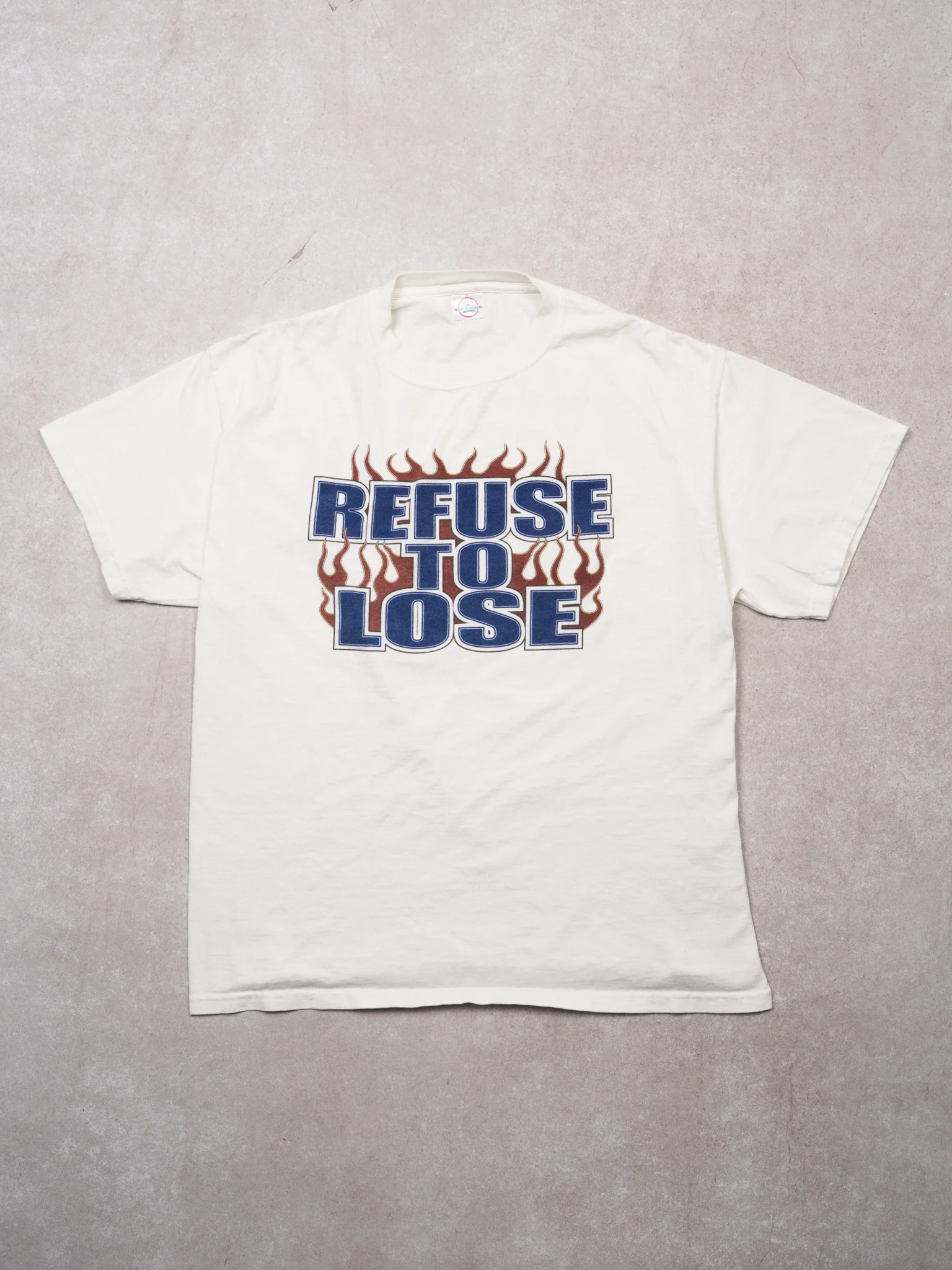 Vintage White Dodge 'Refuse to Lose' Tee (M)