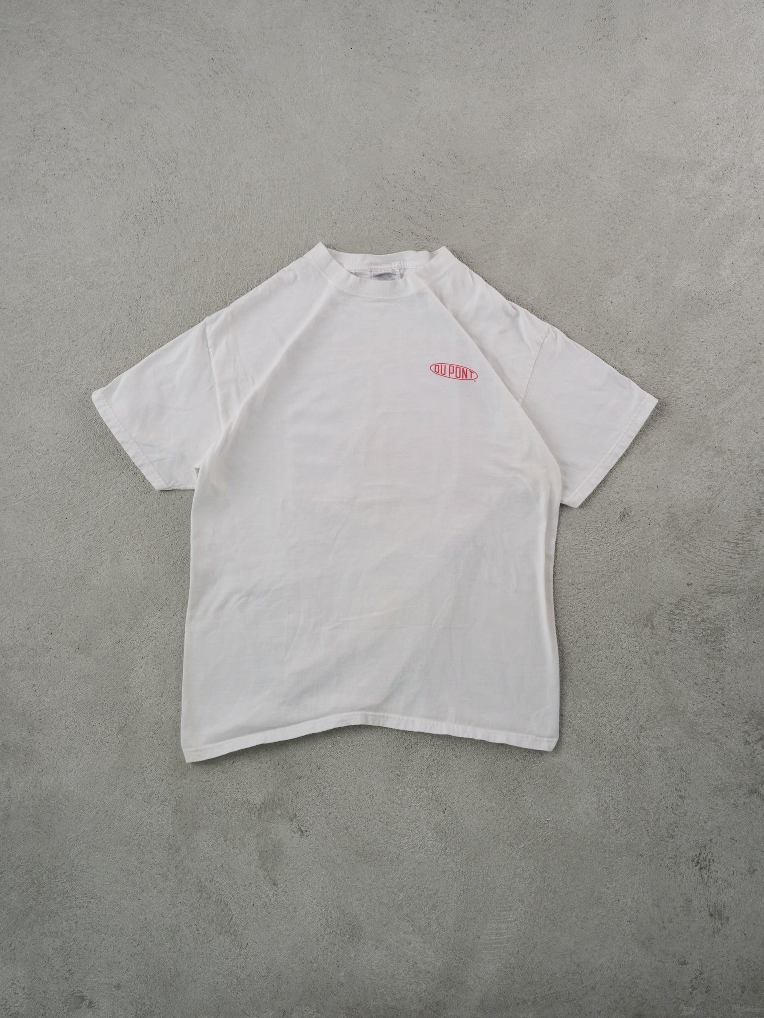 Vintage White Dupont Drive Youe Dream Graphic Tee (M) - Image 2