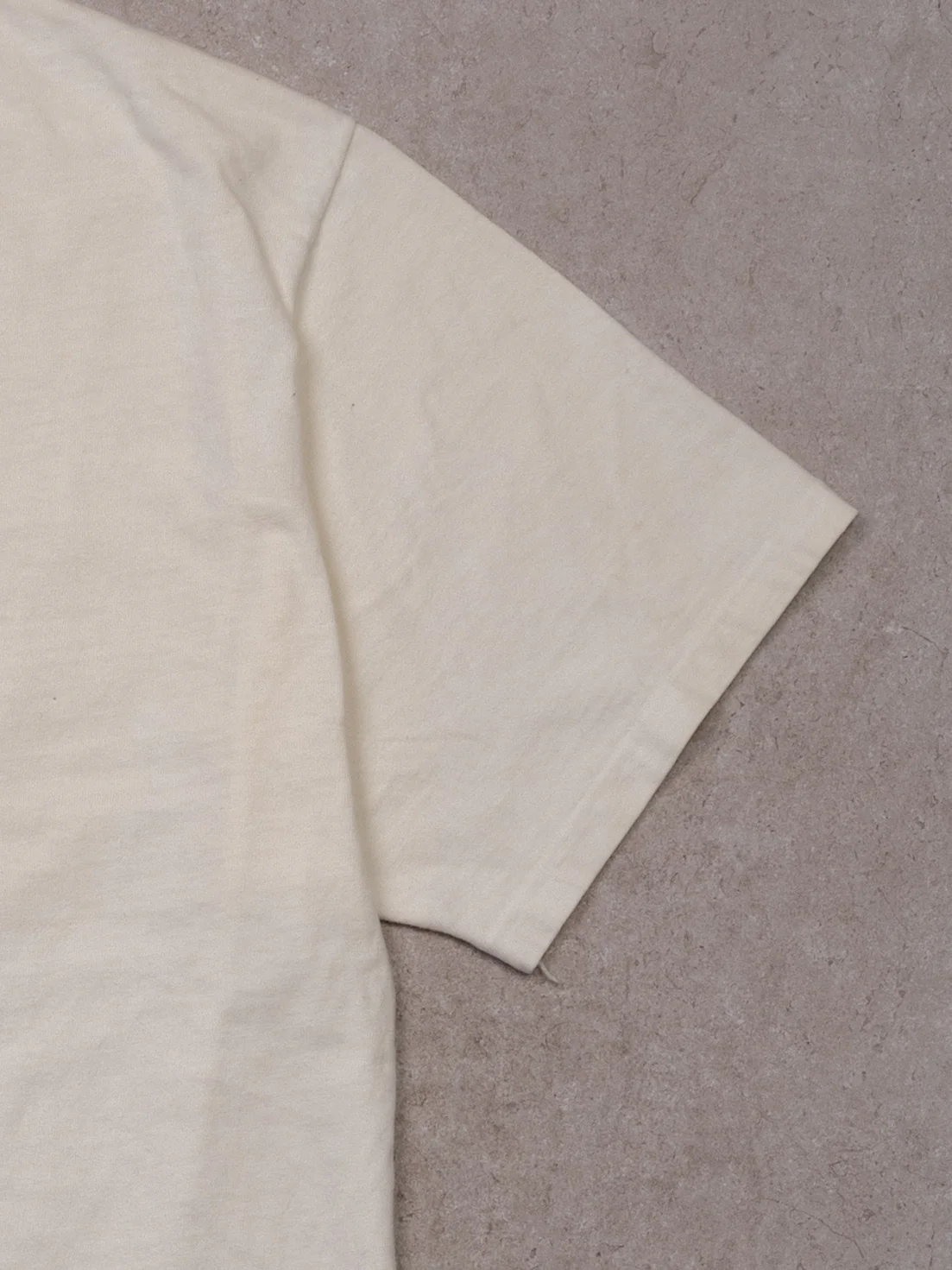 Vintage 90s White 'Youre Not Getting Enough Bread' Tee (L) - Image 3