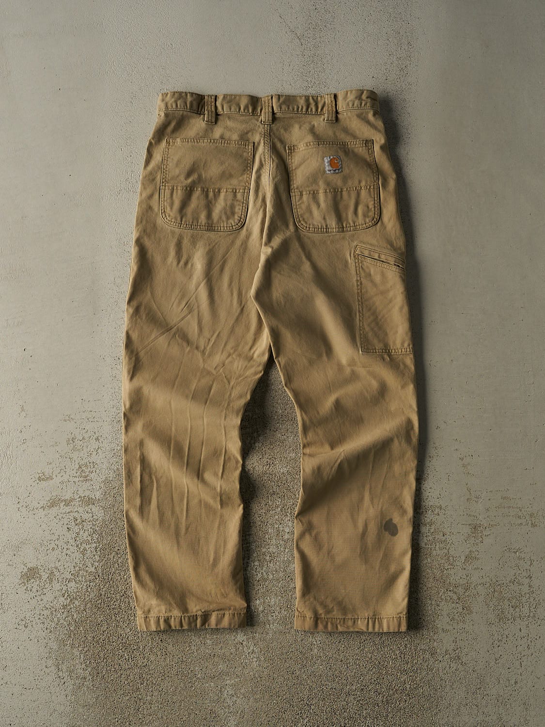 Vintage Y2K Beige Carhartt Work Pants (34x31) - Image 2