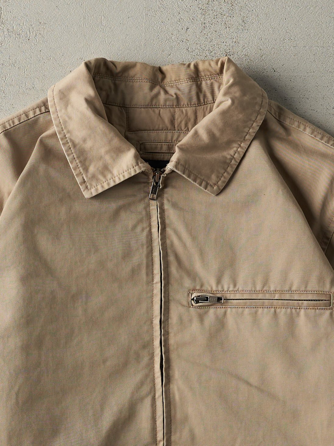 Vintage Y2K Beige Gap Workwear Jacket (M) - Image 3