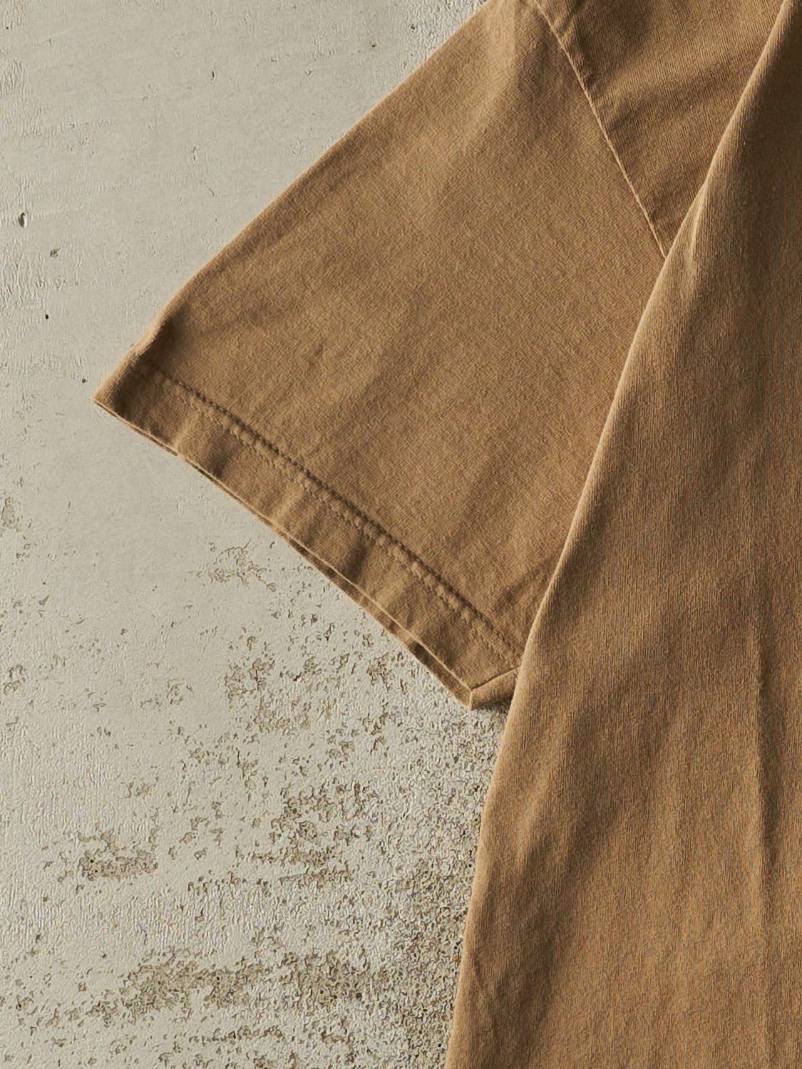 Vintage Y2K Beige Mighty Healthy Tee (L/XL) - Image 3