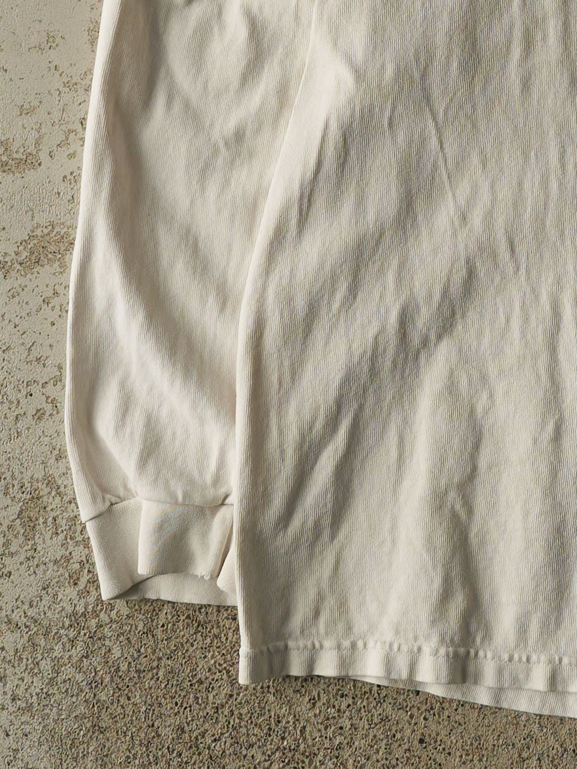 Vintage Y2K Beige Nike Embroidered Mock Neck Long Sleeve (XL/XXL) - Image 3