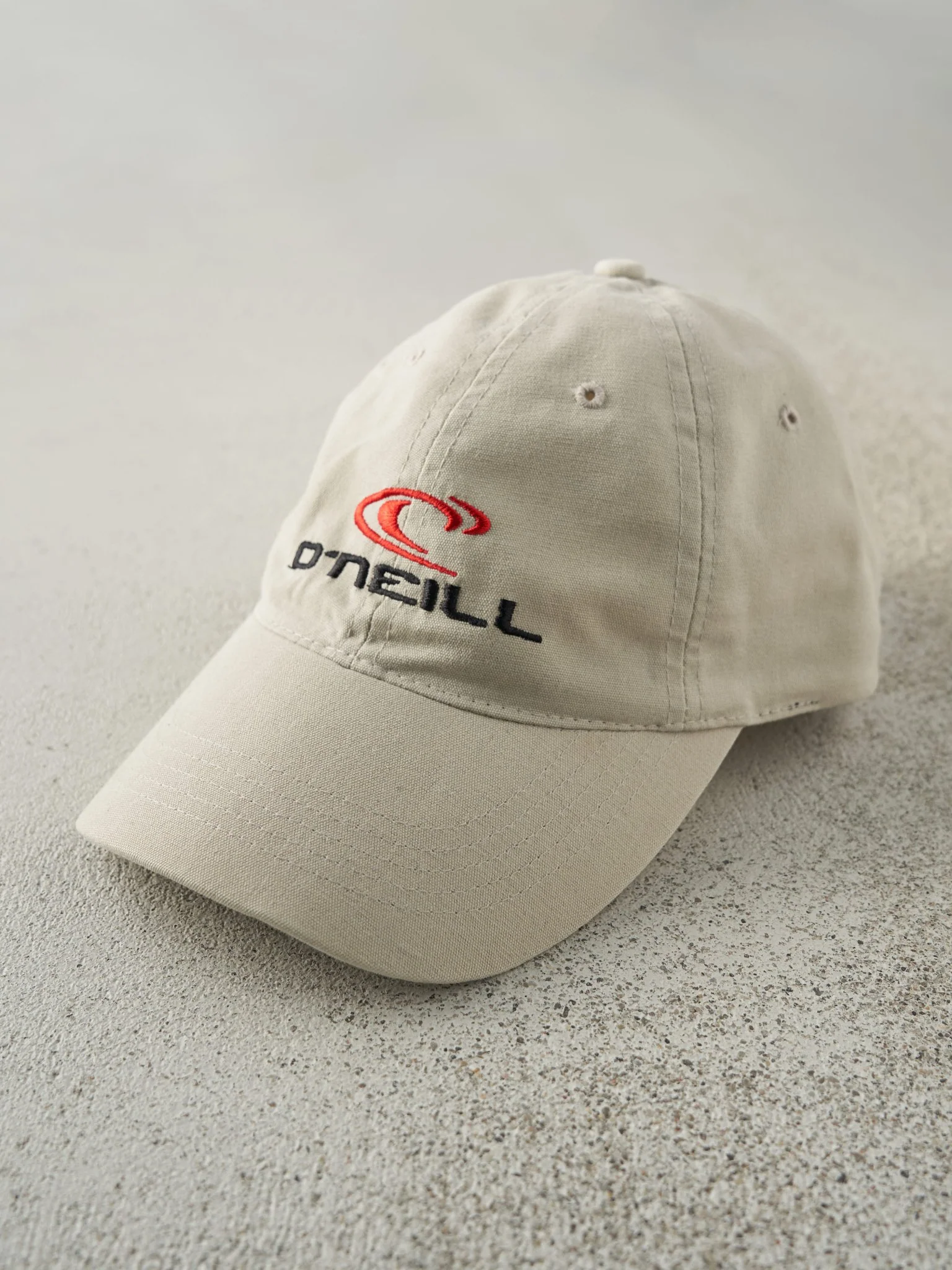 Vintage Y2K Beige O'Neill Embroidered Strapback Hat - Image 2
