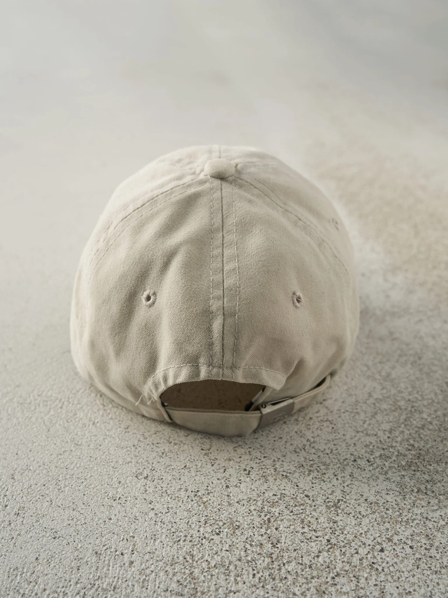 Vintage Y2K Beige O'Neill Embroidered Strapback Hat - Image 3