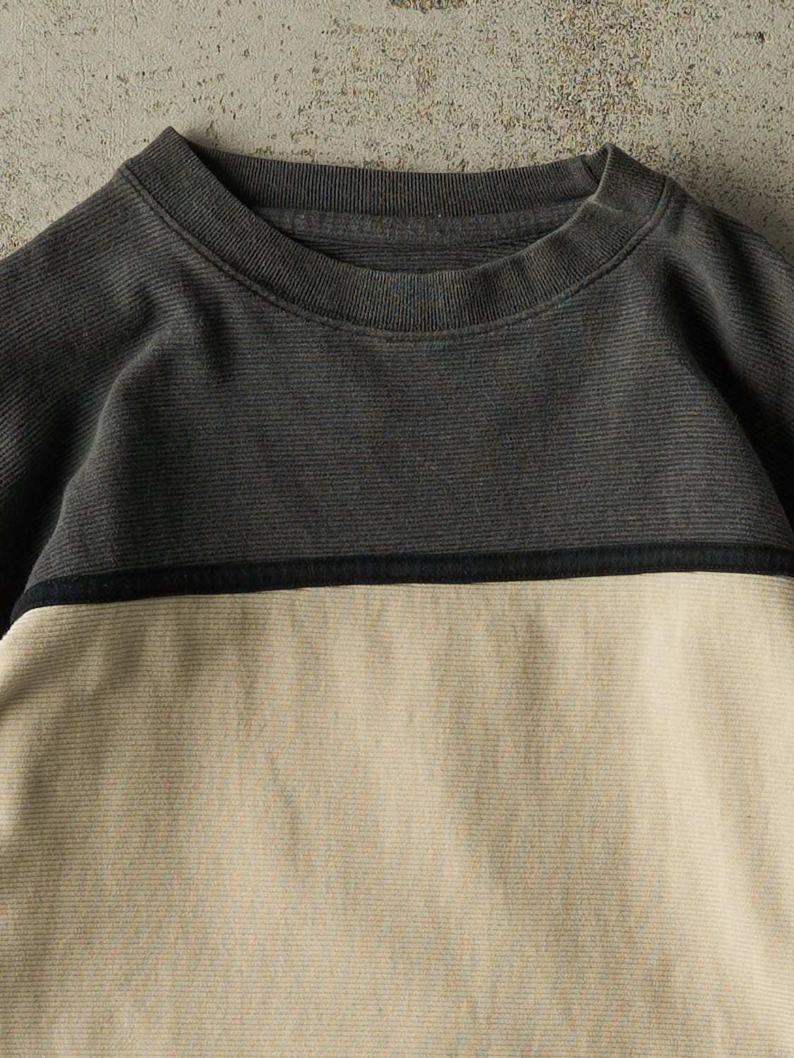 Vintage Y2K Beige Point Zero Thermal Long Sleeve (M/L) - Image 2