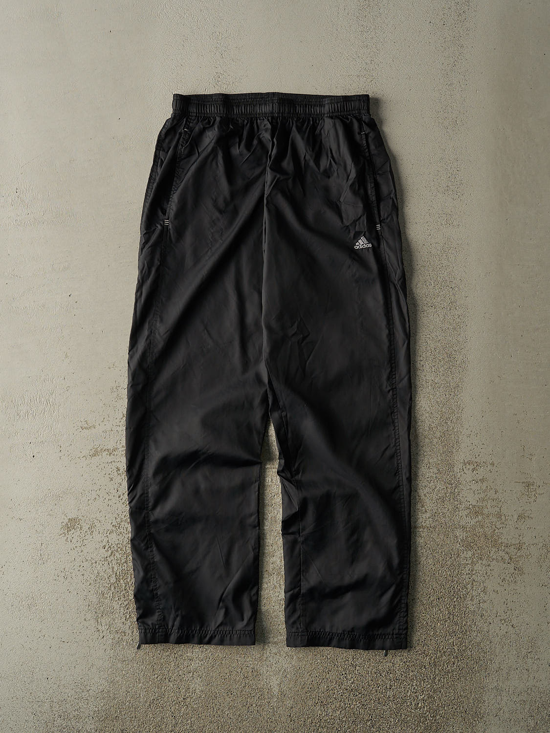 Vintage Y2K Black Adidas Track Pants (29x31)