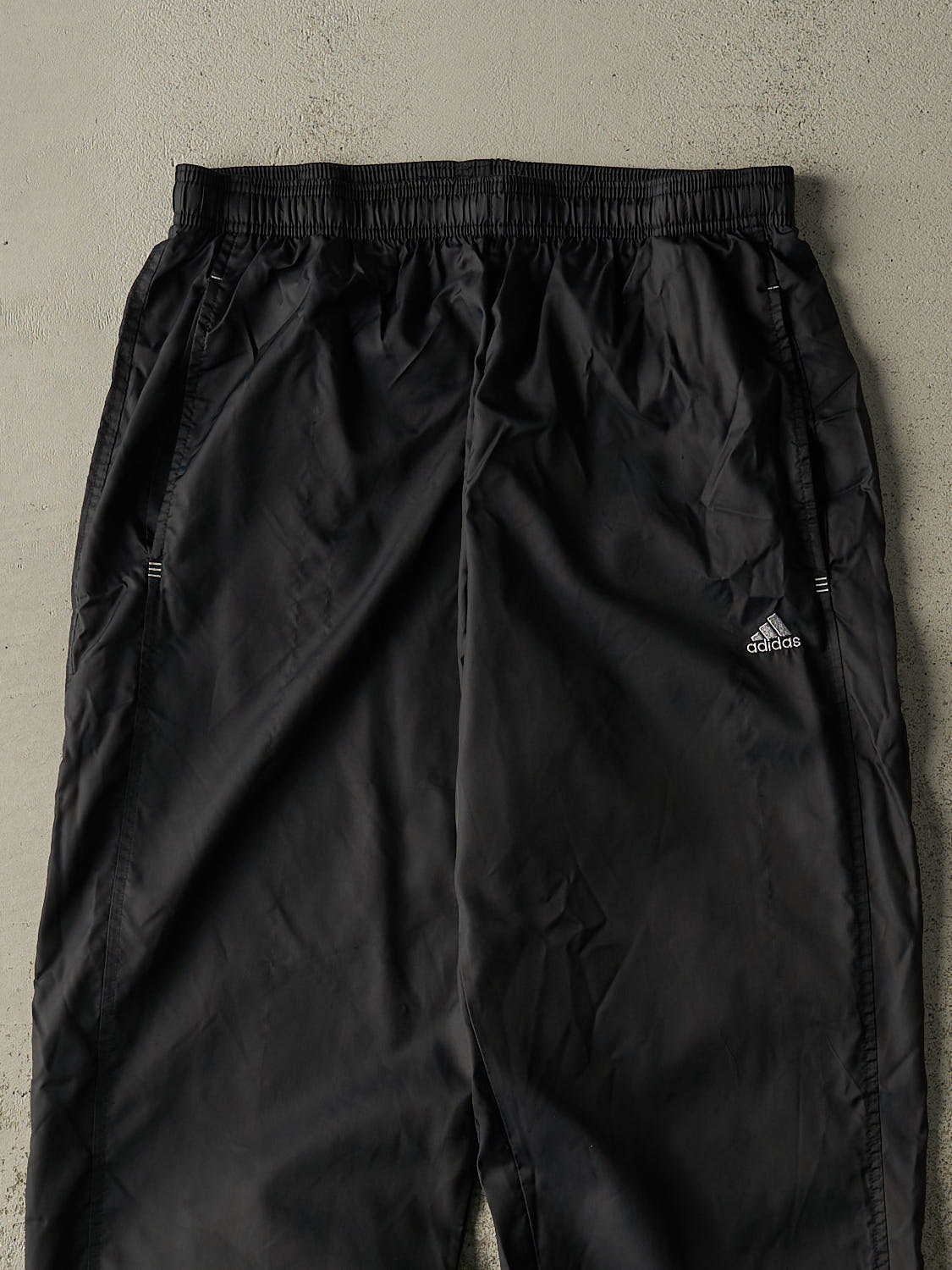 Vintage Y2K Black Adidas Track Pants (29x31) - Image 3