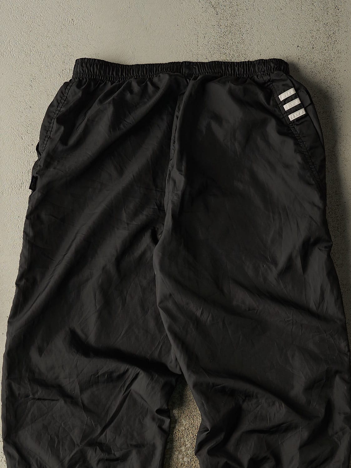 Vintage Y2K Black Adidas Track Pants (30x30.5) - Image 4