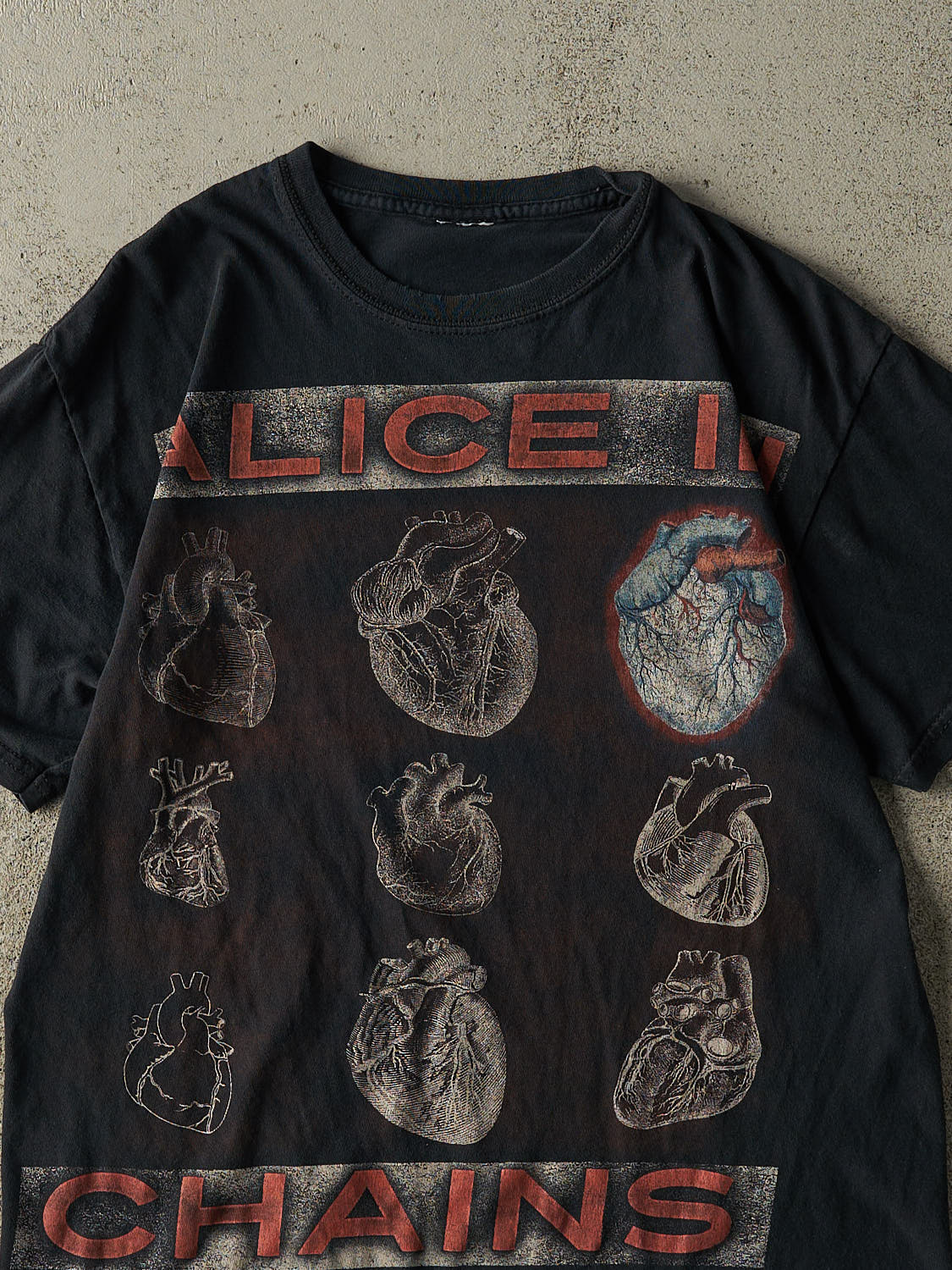 Vintage Y2K Black Alice In Chains "Black Gives Way To Blue" Tee (M) - Image 2