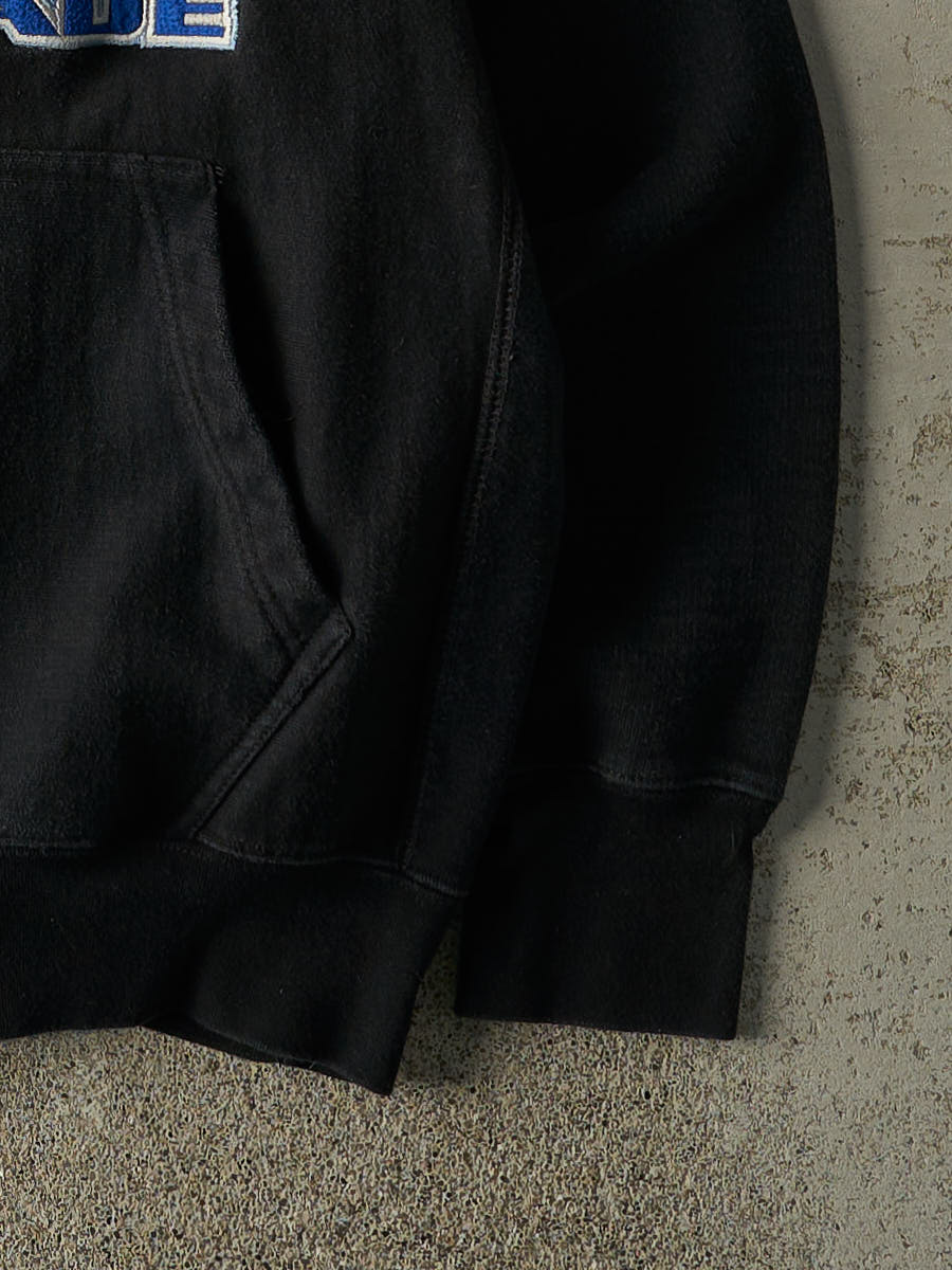 Vintage Y2K Black Cadillac Escalade Embroidered Hoodie (S/M) - Image 3