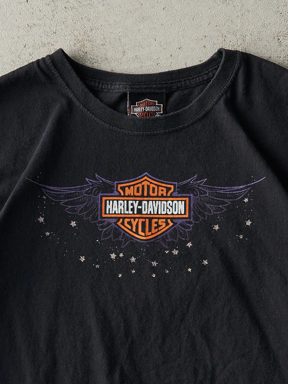 Vintage Y2K Black Cancun Mexico Harley Davidson Tee (S) - Image 3