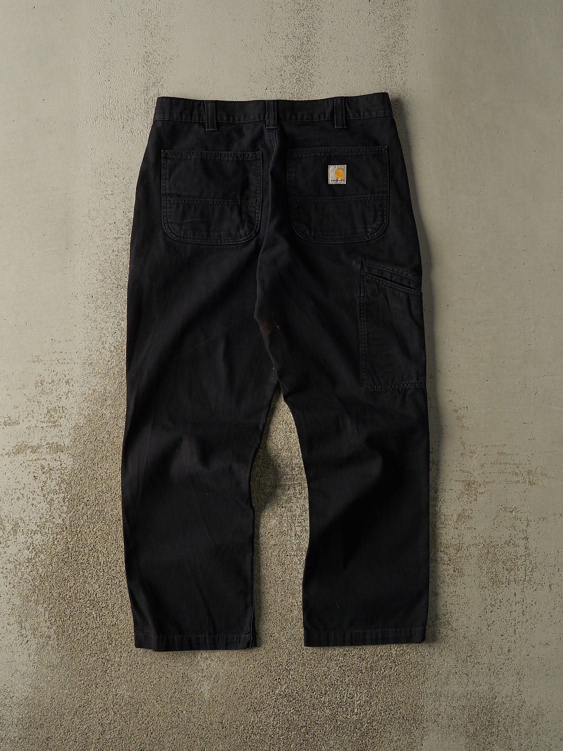 Vintage Y2K Black Carhartt Work Pants (33x30) - Image 3