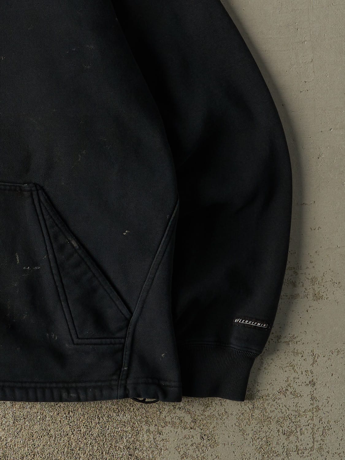 Vintage Y2K Black Carolina Panthers Hoodie (XXL) - Image 4