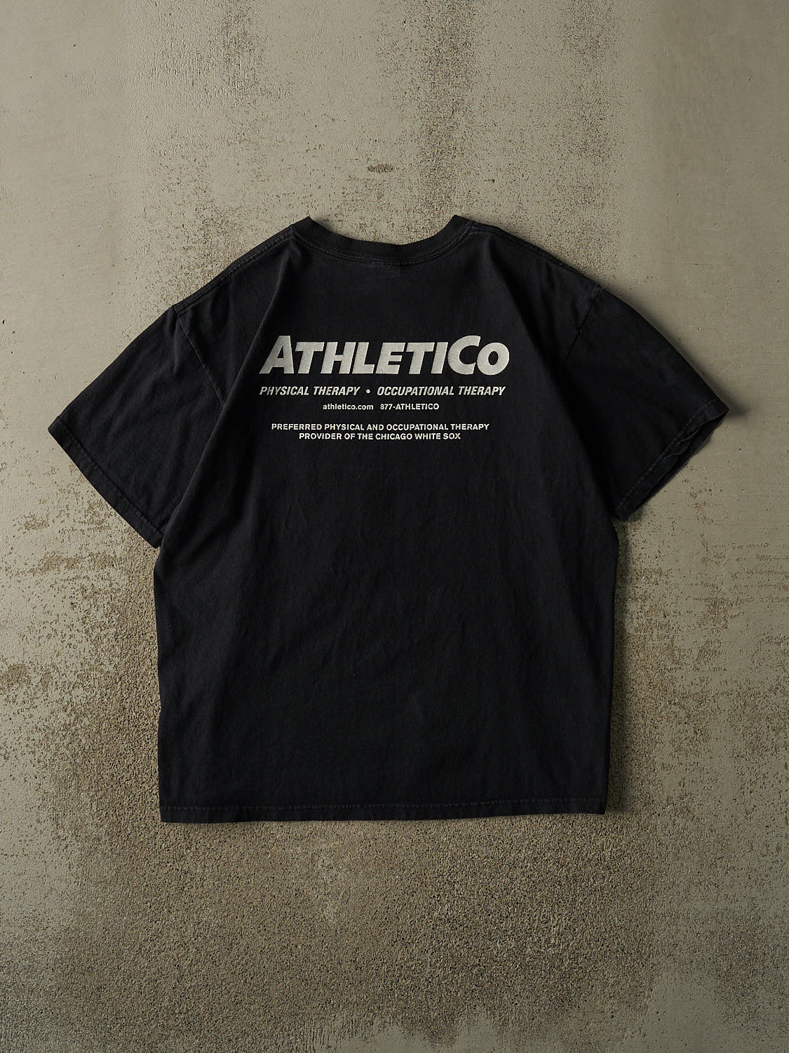 Vintage Y2K Black Chicago White Sox Tee (L/XL) - Image 2