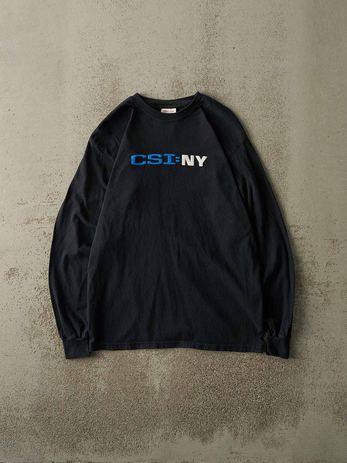 Vintage Y2K Black CSI:NY Long Sleeve (S/M)