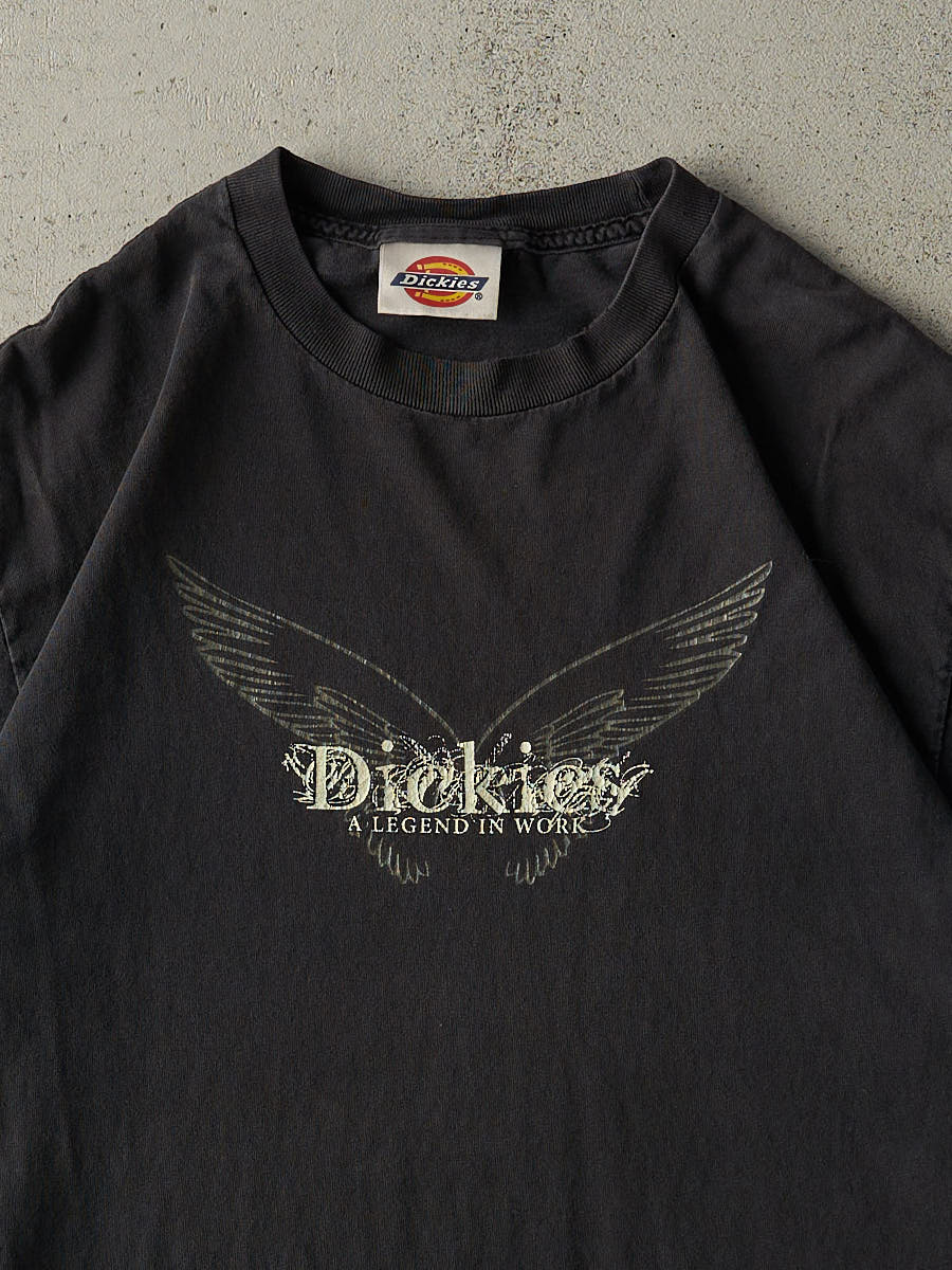 Vintage Y2K Black Dickies Butterfly Tee (L/XL) - Image 2
