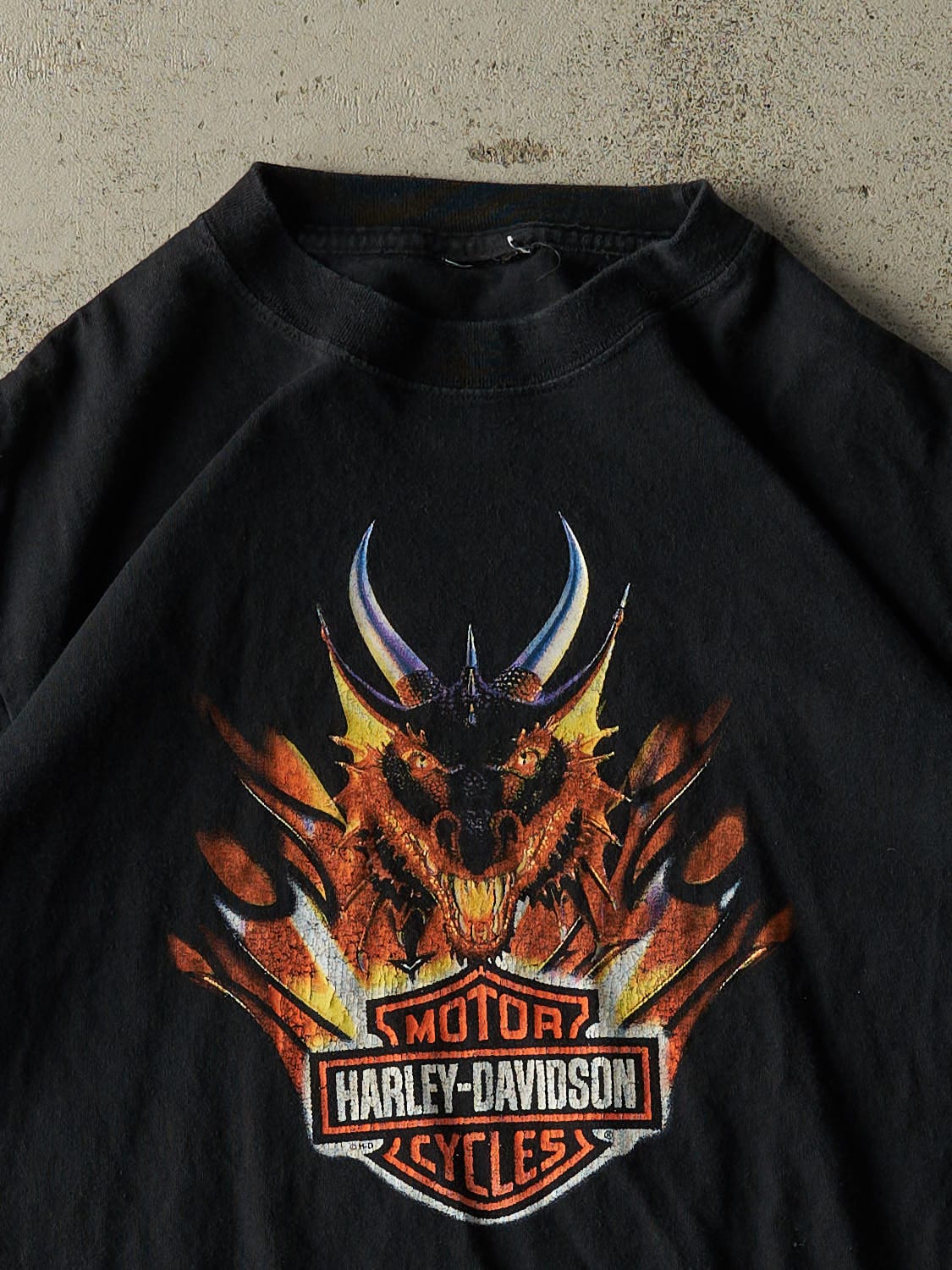 Vintage 90s Black Harley Davidson Cancun Mexico Tee (M/L) - Image 3