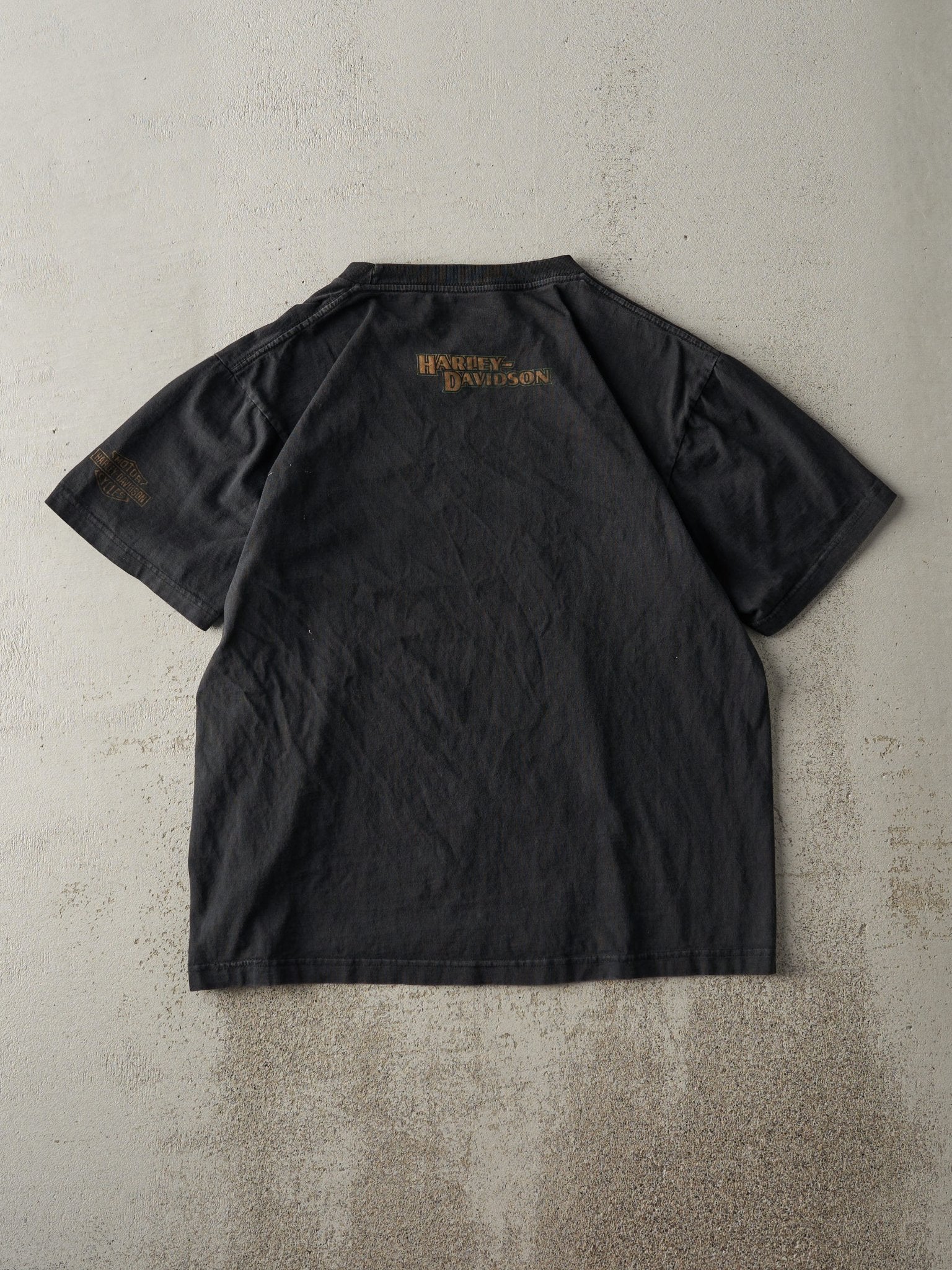 Vintage Y2K Black Harley Davidson Malaysia Tee (M) - Image 3