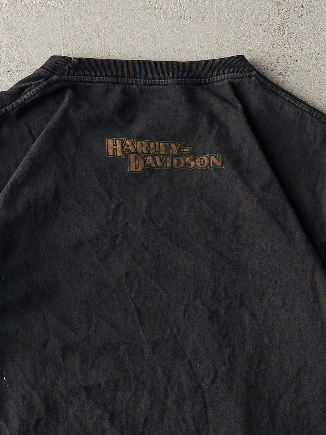 Vintage Y2K Black Harley Davidson Malaysia Tee (M) - Image 4