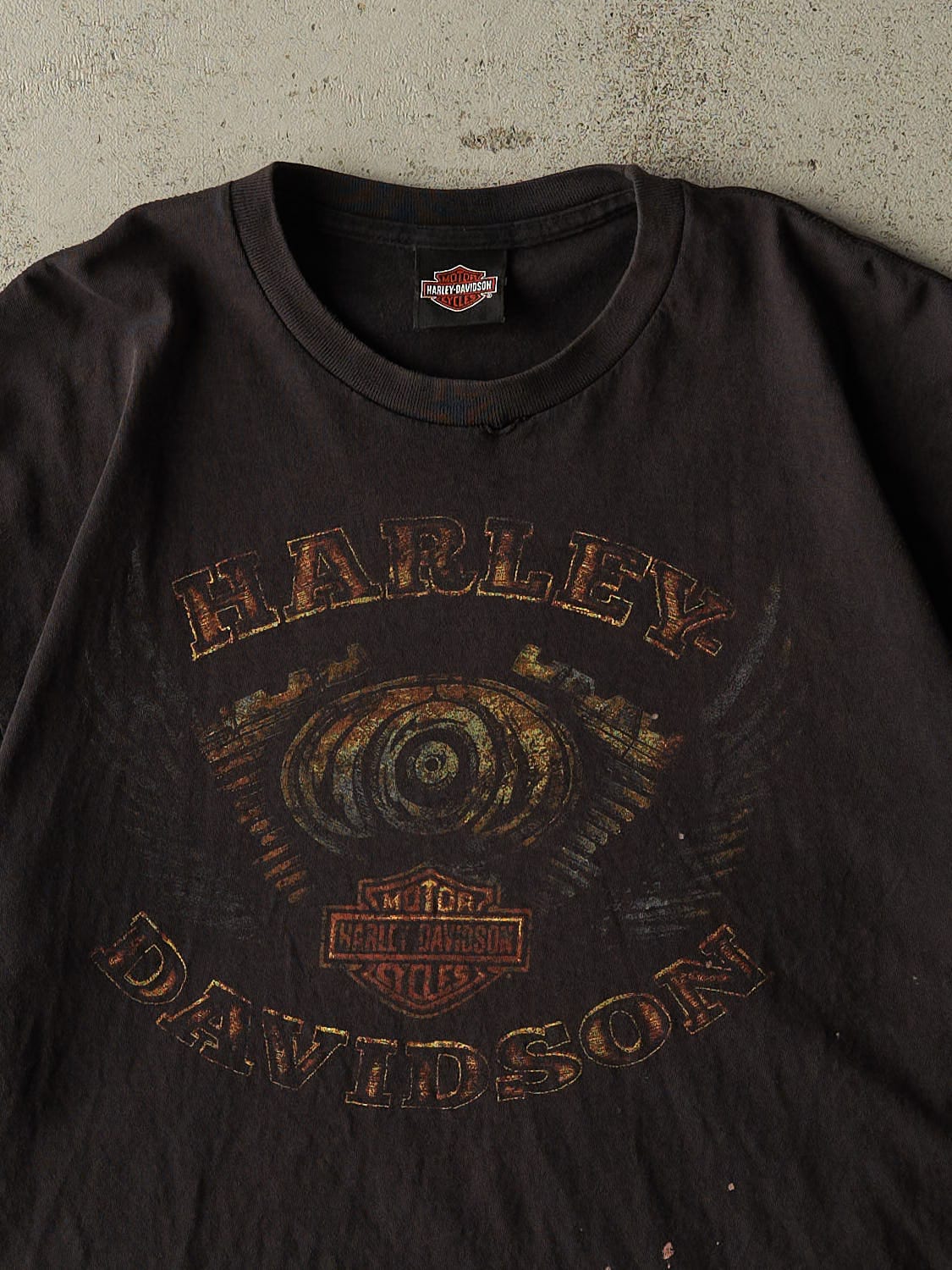 Vintage Y2K Black Harley Davidson Quebec Tee (L/XL) - Image 3