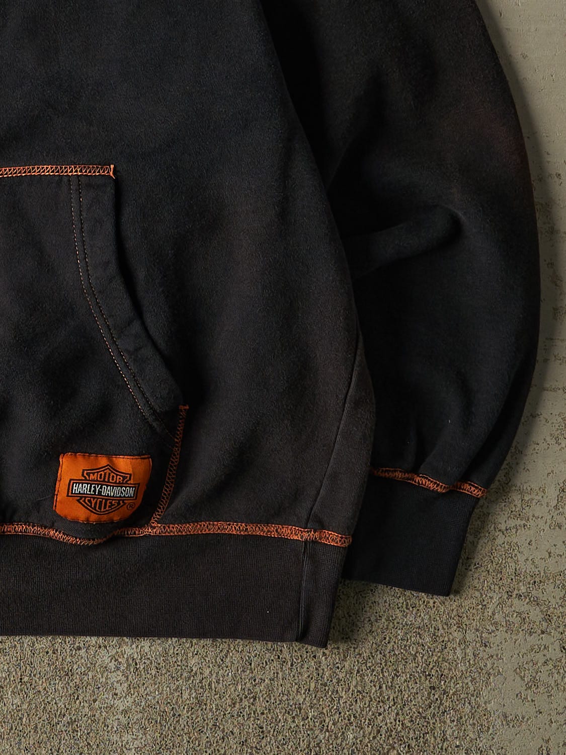 Vintage Y2K Black Harley Davidson Screamin' Eagle Crewneck (L) - Image 3