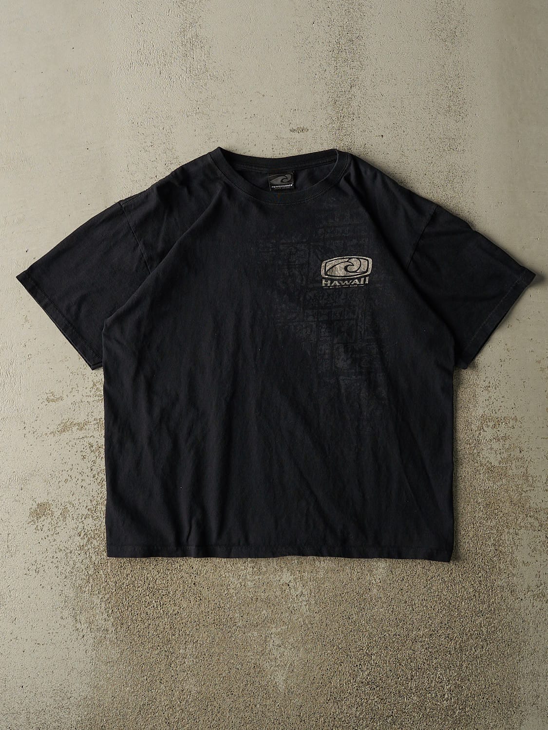 Vintage Y2K Black Hawaii Surf Wear Tee (M/L)