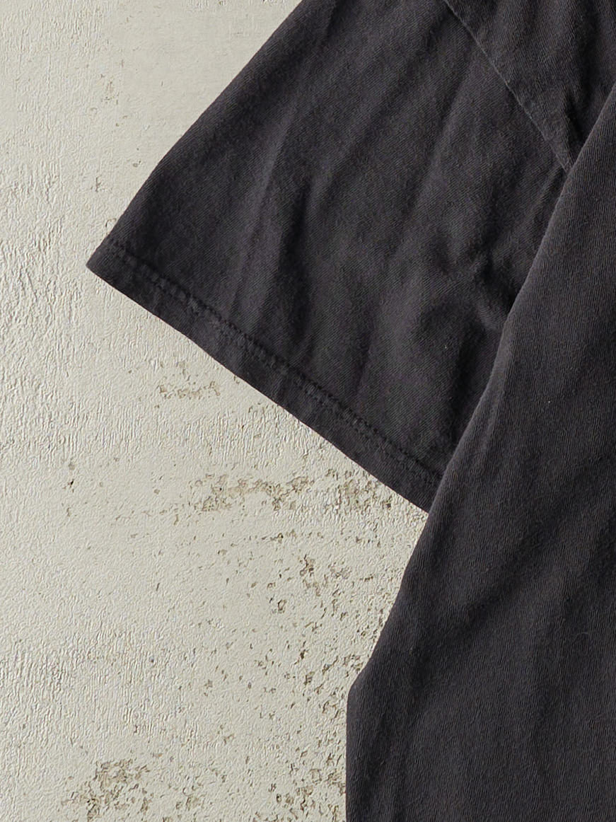 Vintage Y2K Black "Imaginary Friend" Slogan Tee (L) - Image 3