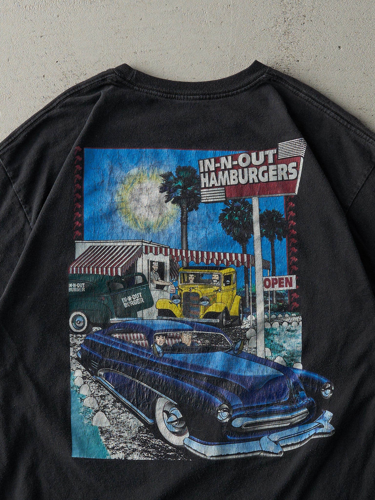 Vintage Y2K Black In-N-Out Burger Arizona Tee (M/L) - Image 4
