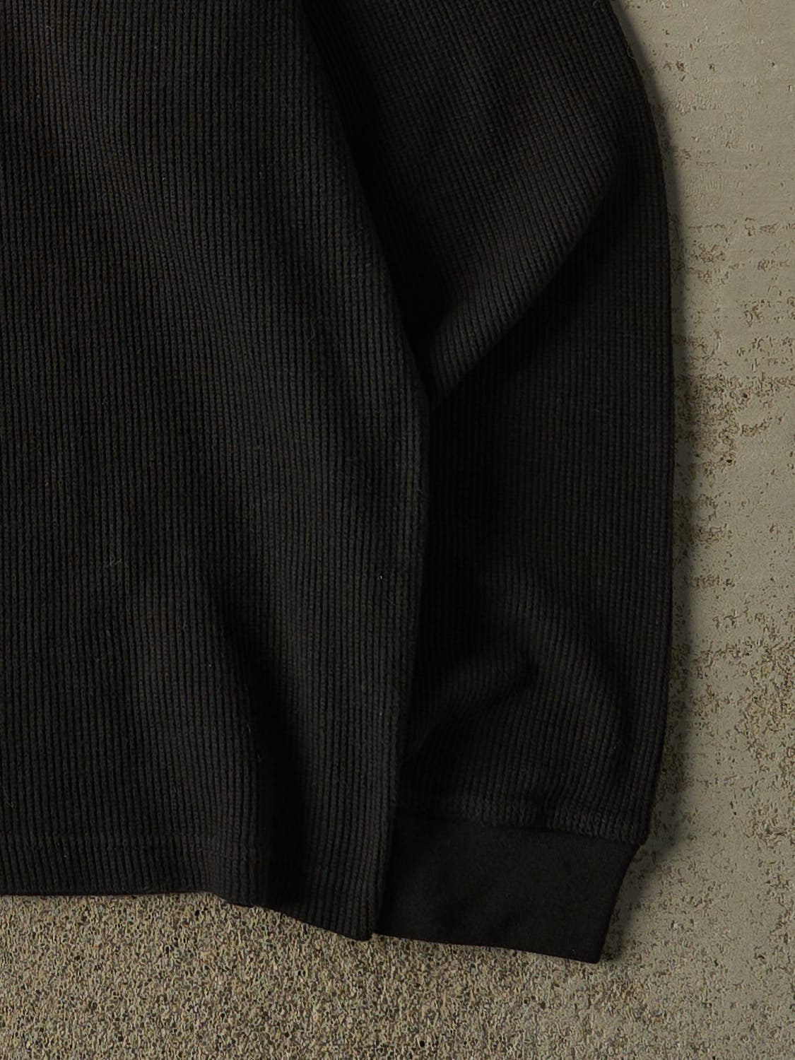 Vintage Y2K Black John Deere Thermal Long Sleeve (L/XL) - Image 3