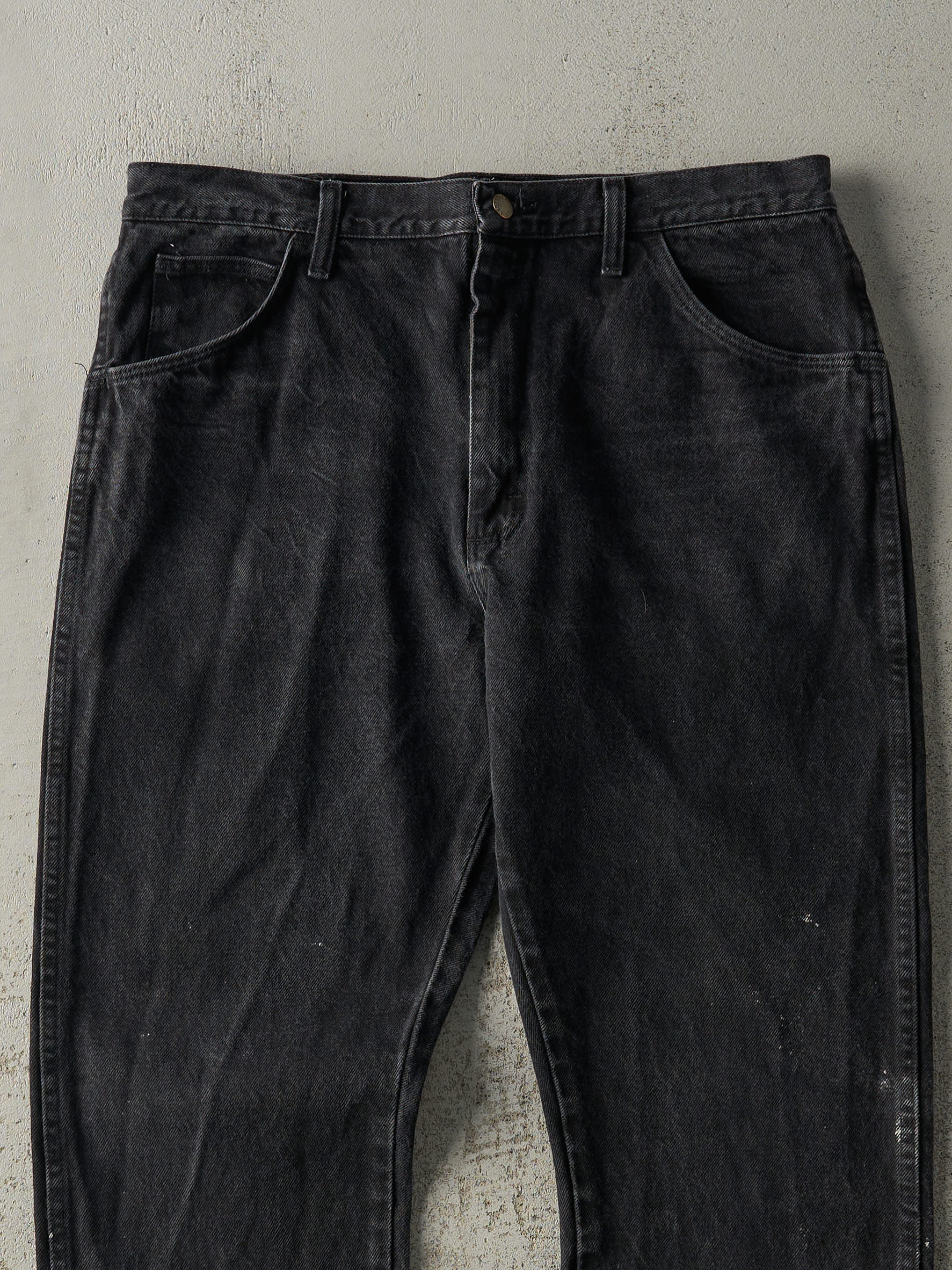 Vintage Y2K Black Legendary Gold Denim Pants (36x29.5) - Image 4