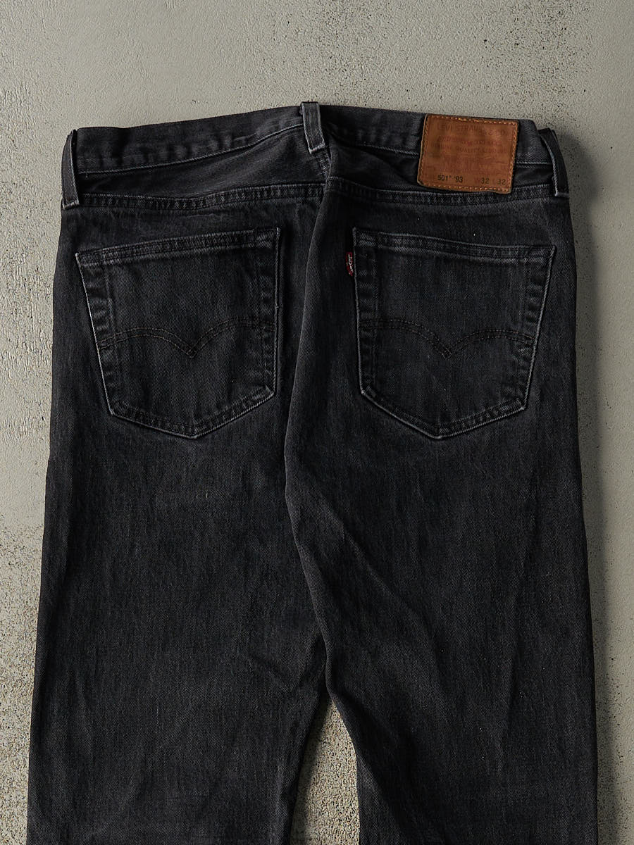 Vintage Y2K Black Levi's 501 Denim Pants (32x30.5) - Image 5