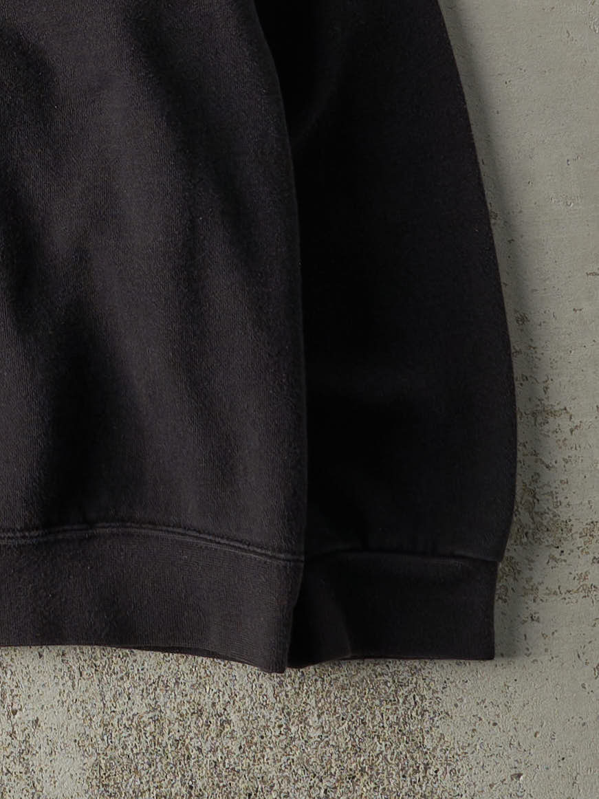 Vintage Y2K Black Nike Athletics Embroidered Crewneck (M) - Image 3